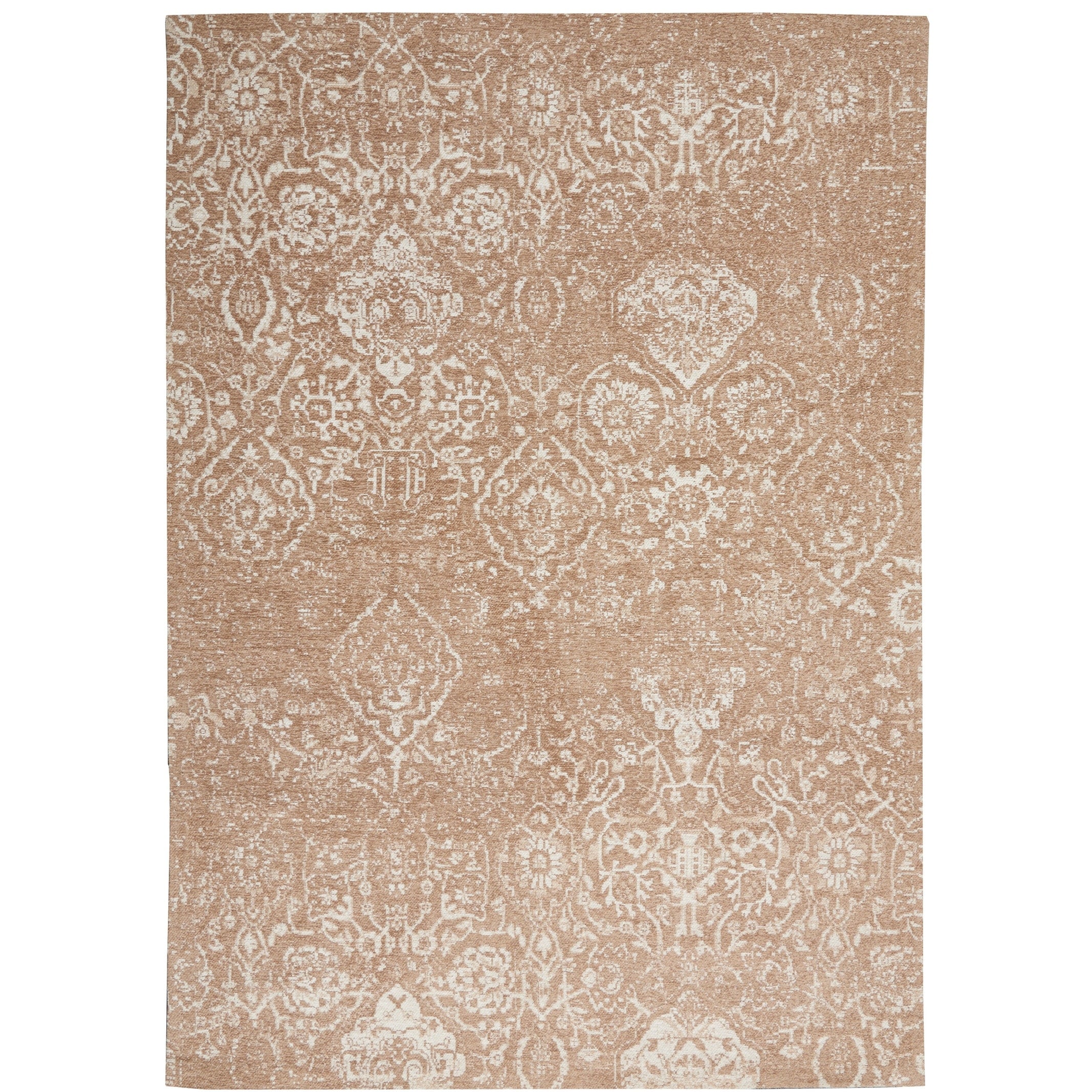 Tapis contemporain Nourison Damask vieilli