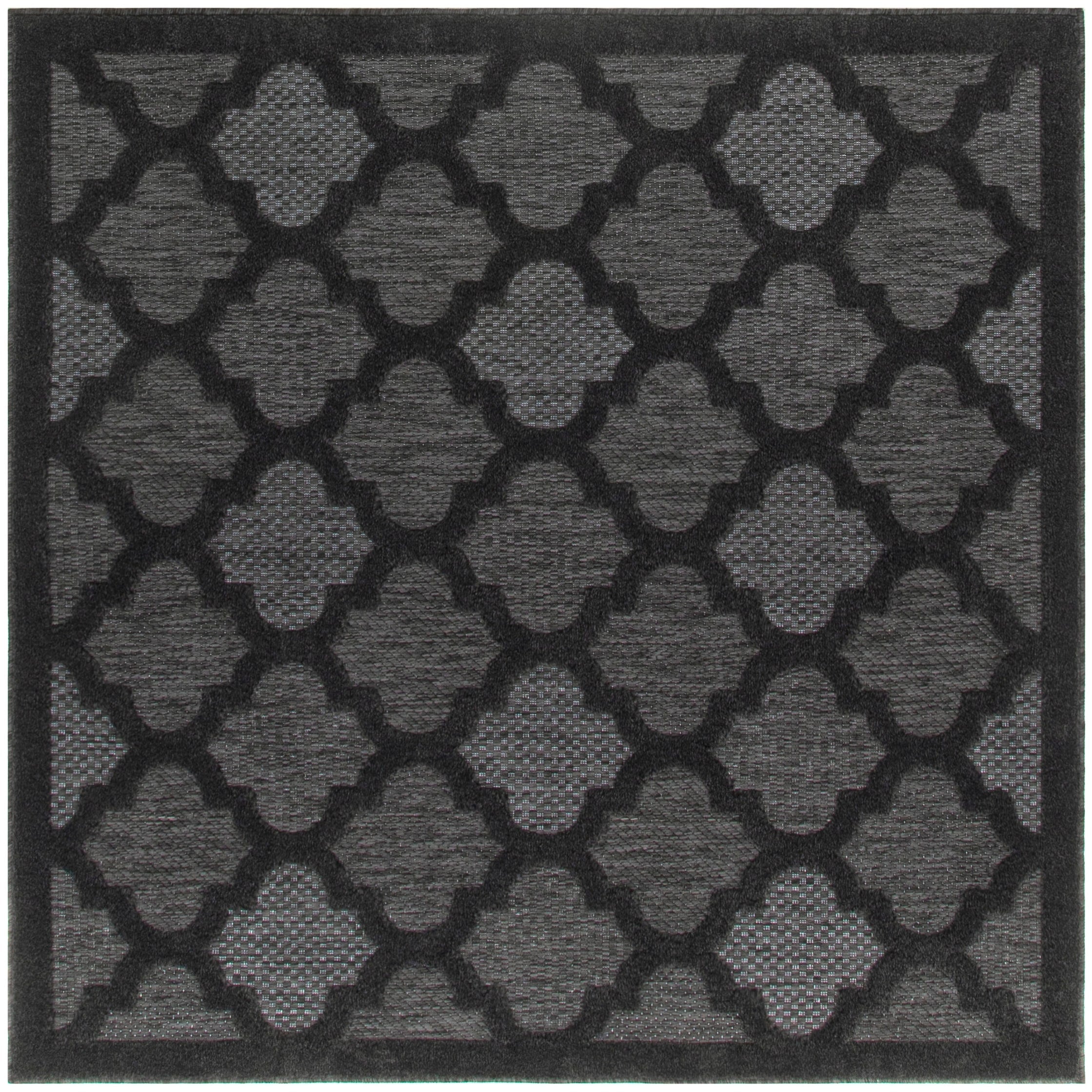 Tapis marocain en treillis Nourison, facile d'entretien, pour intérieur et extérieur