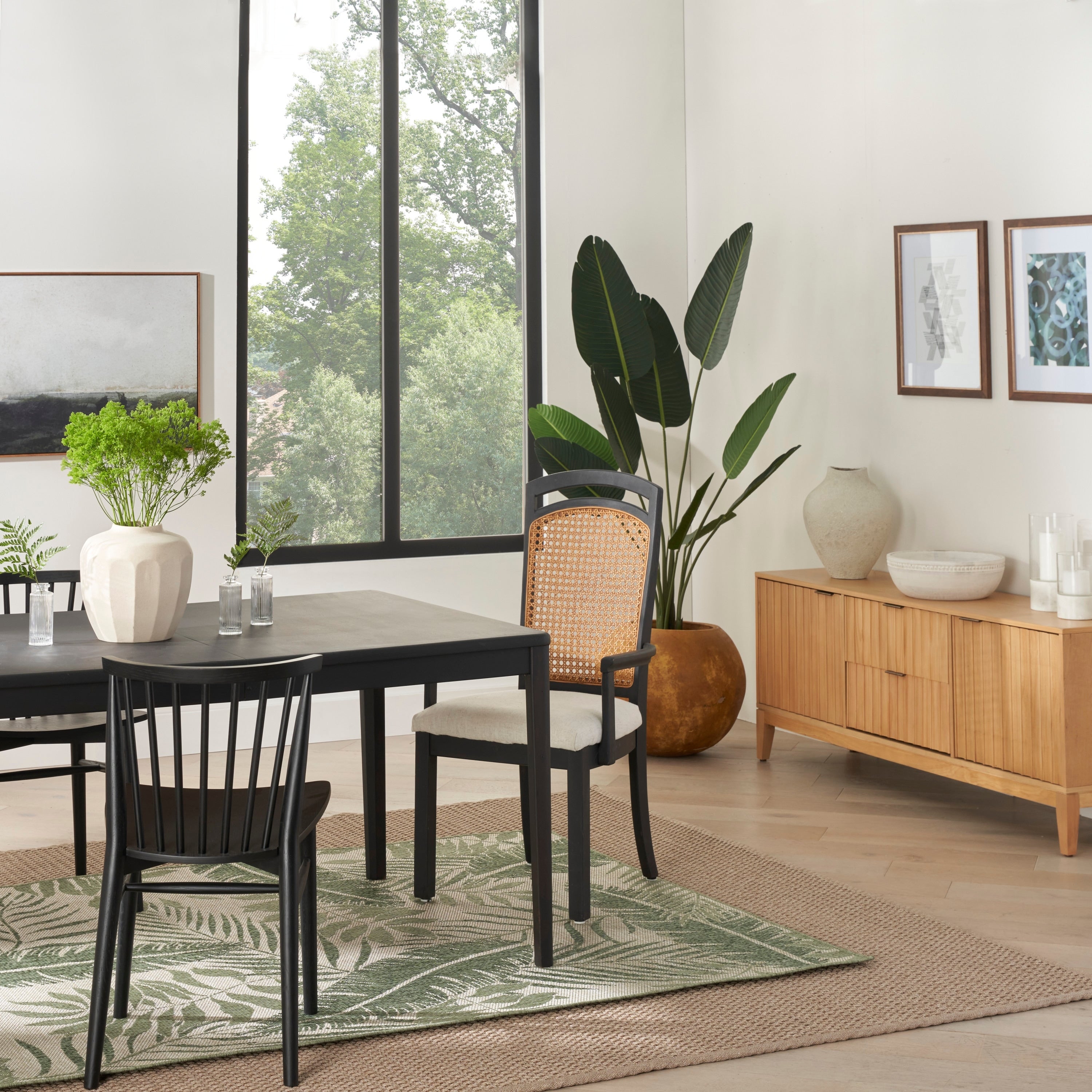 Tapis d'intérieur/extérieur nature Nourison Garden Oasis