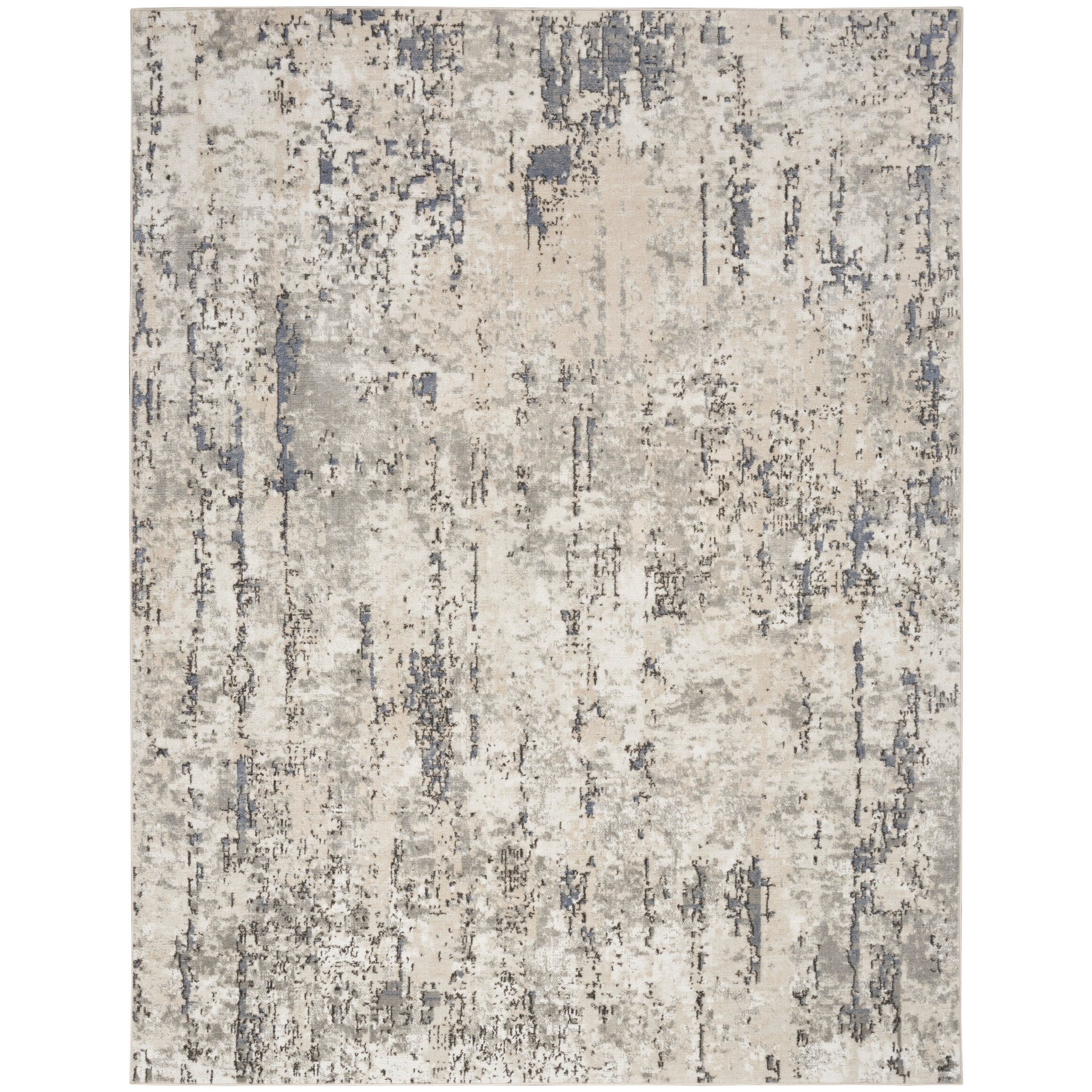 Tapis abstrait d'intérieur Nourison Quarry