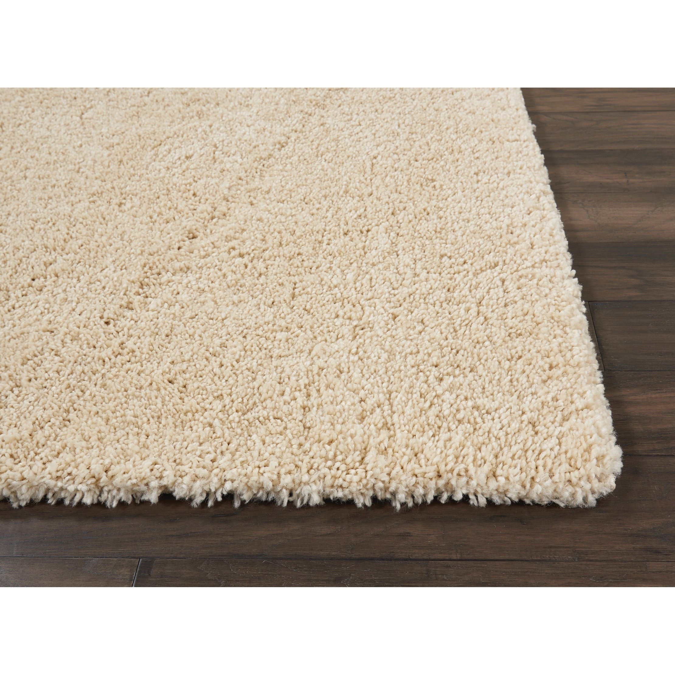 Tapis moderne en peluche solide Nourison Malibu Shag