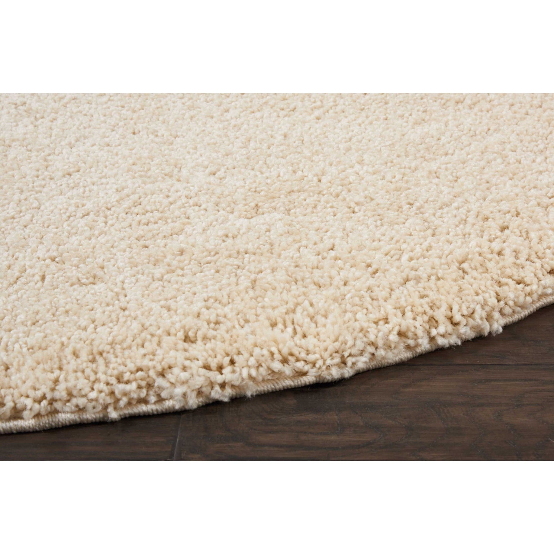 Tapis moderne en peluche solide Nourison Malibu Shag