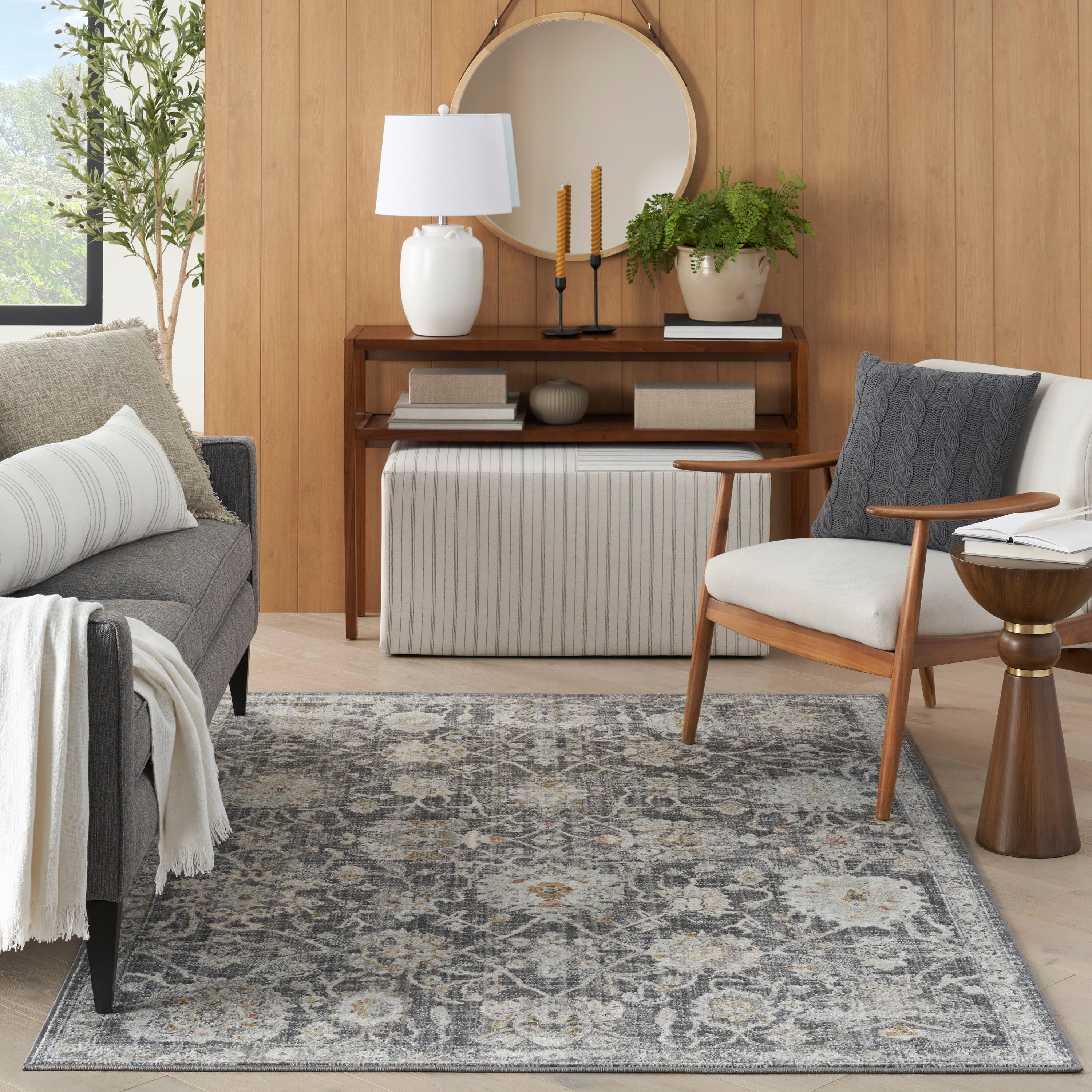 Tapis d'intérieur persan Nourison Oushak Home