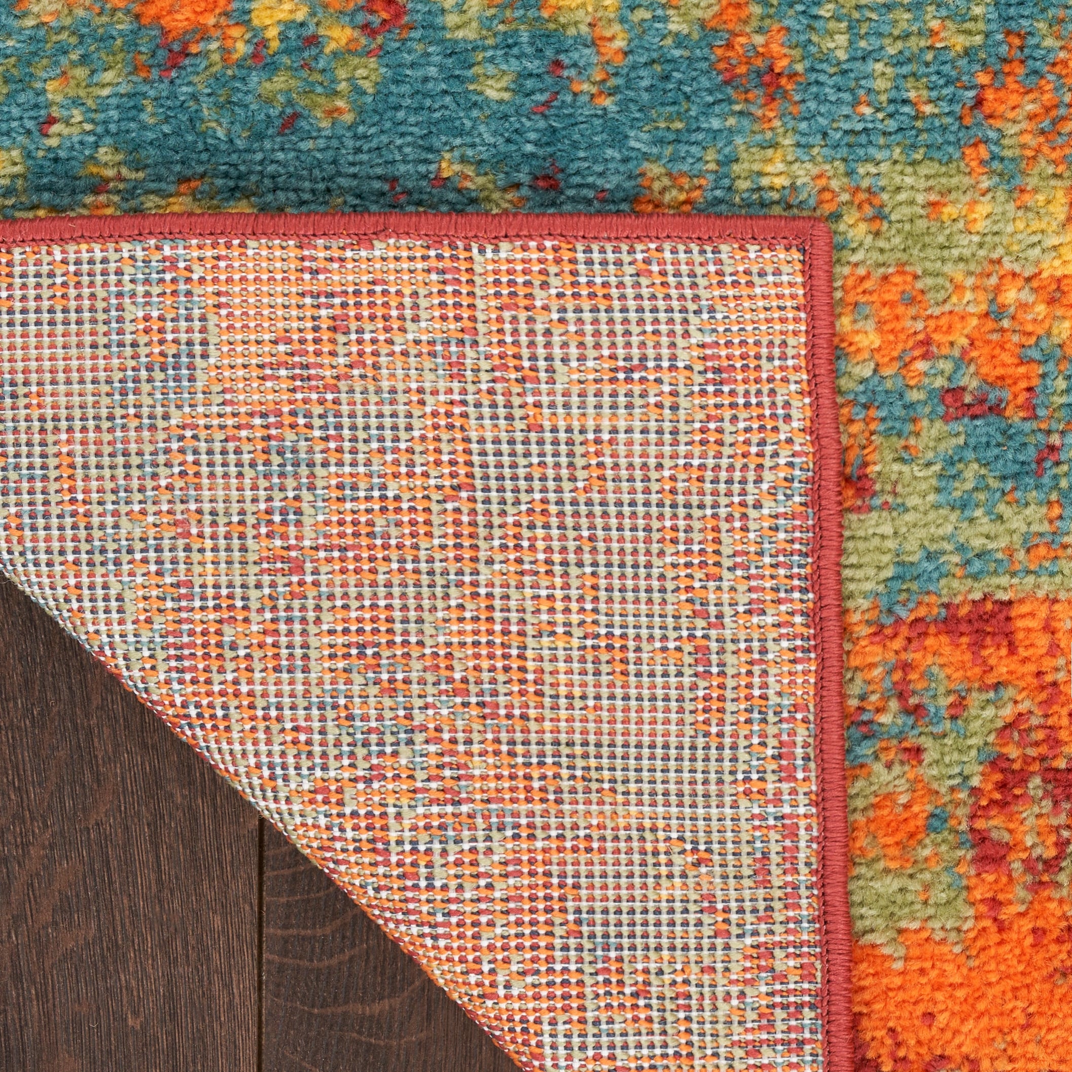 Tapis abstrait d'intérieur/extérieur Nourison Sandy