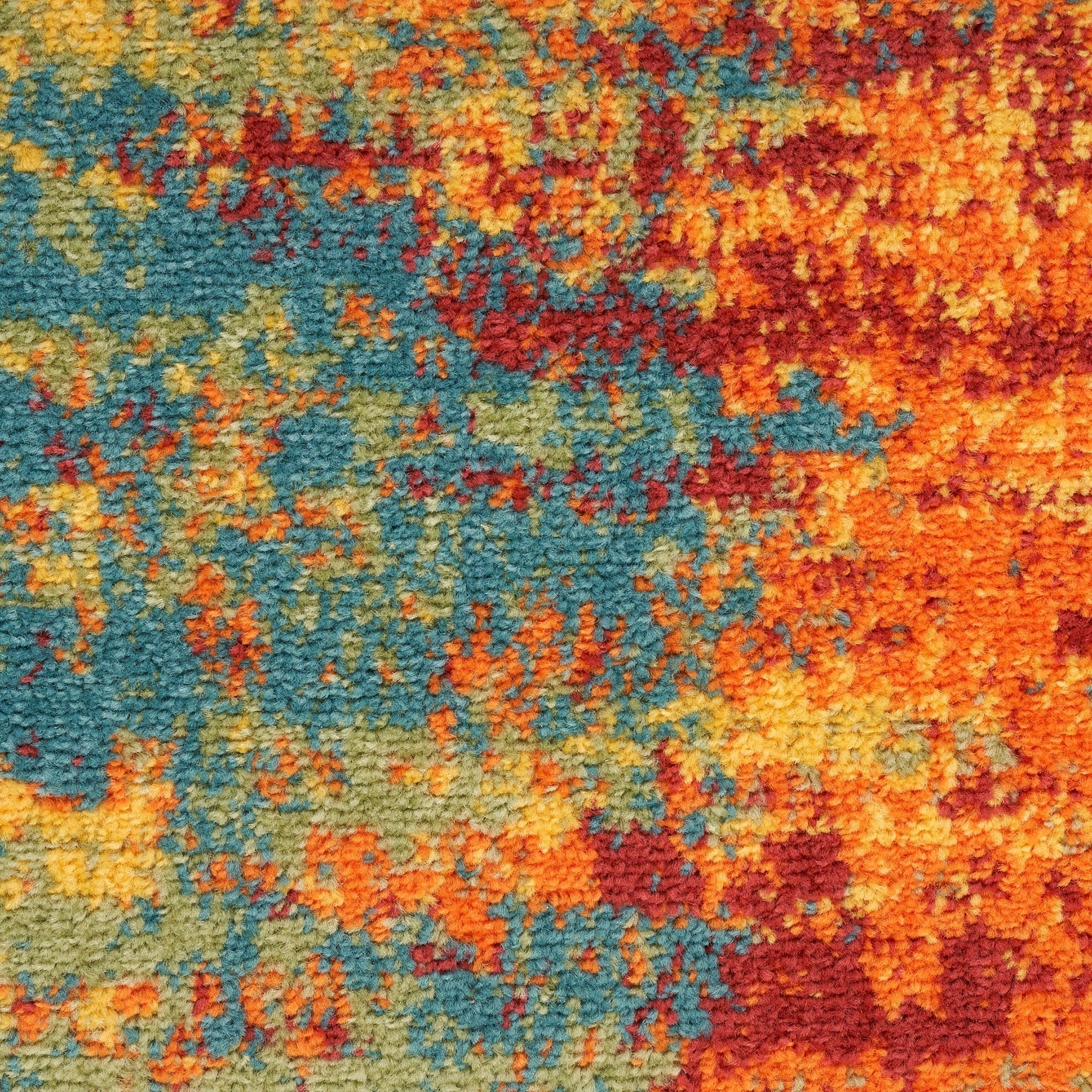 Tapis abstrait d'intérieur/extérieur Nourison Sandy