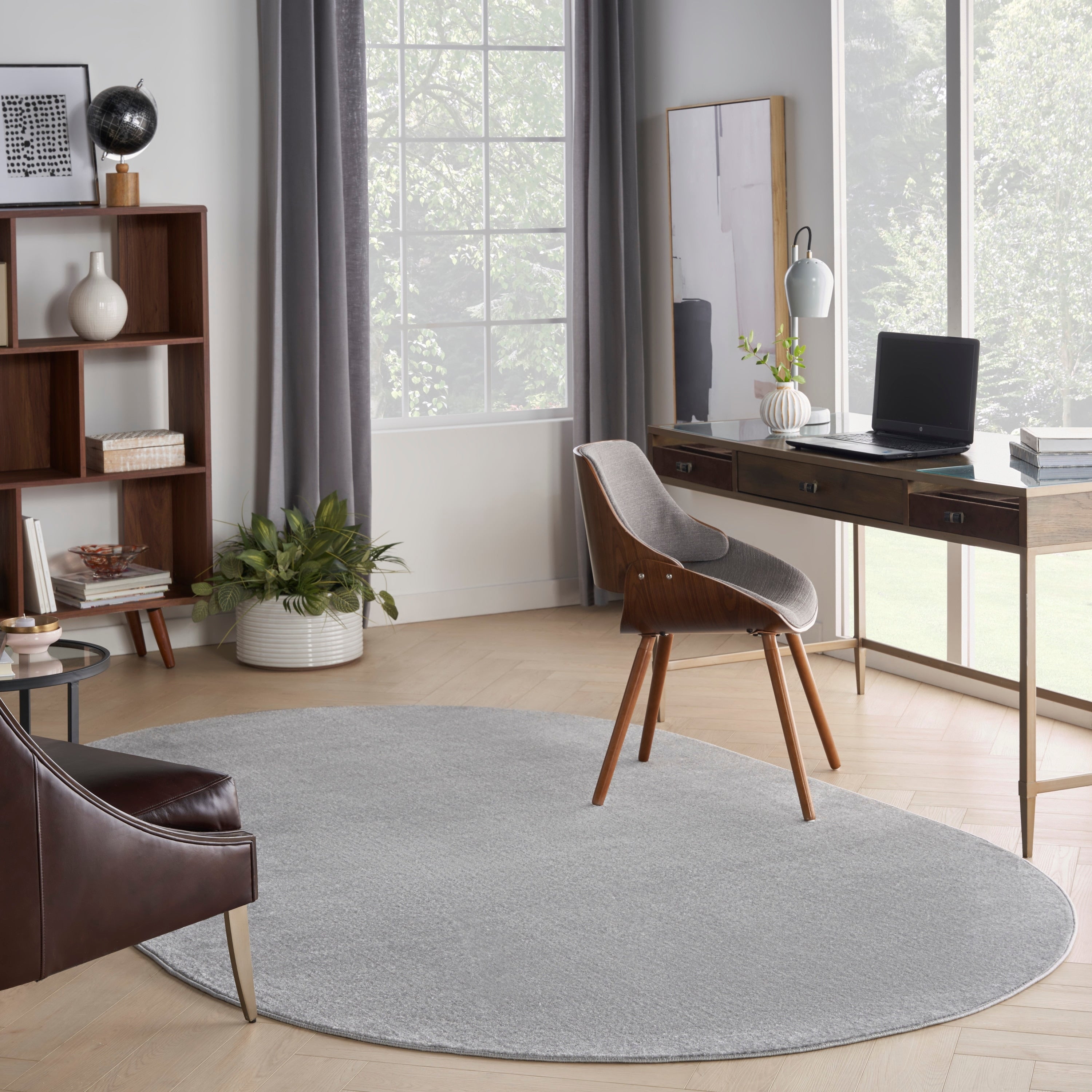 Tapis d'intérieur/extérieur moderne et solide Nourison