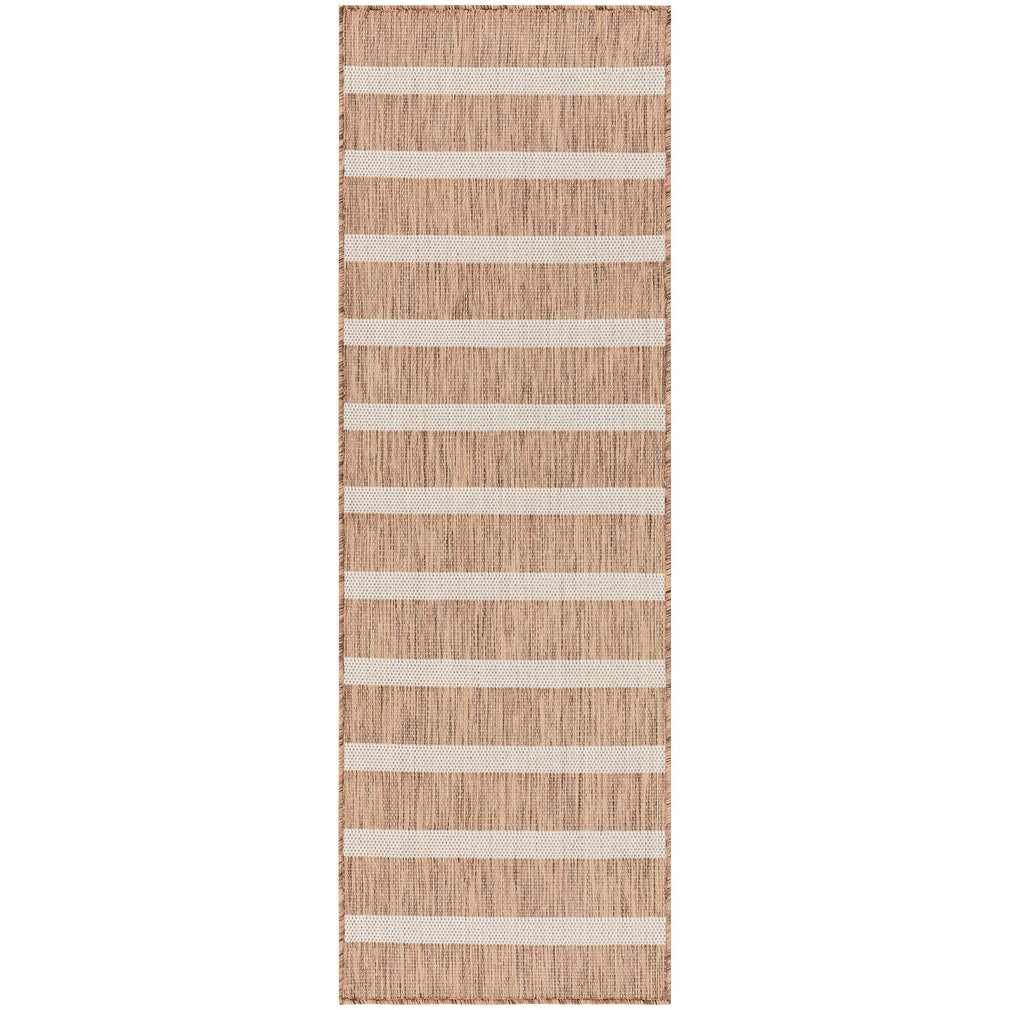 Tapis rayé intérieur/extérieur Nourison Selerno.