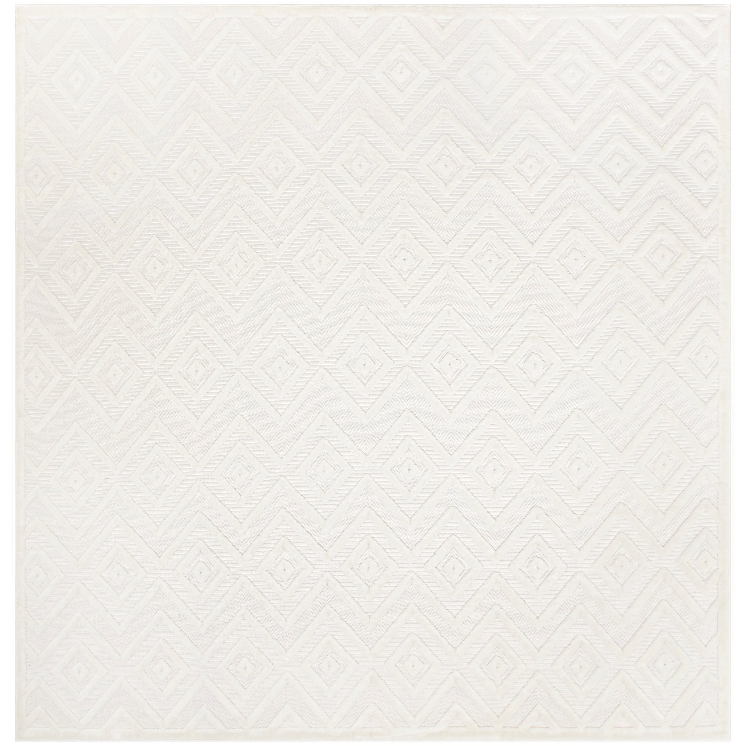 Tapis géométrique polyvalent à tissage plat pour intérieur/extérieur Nourison