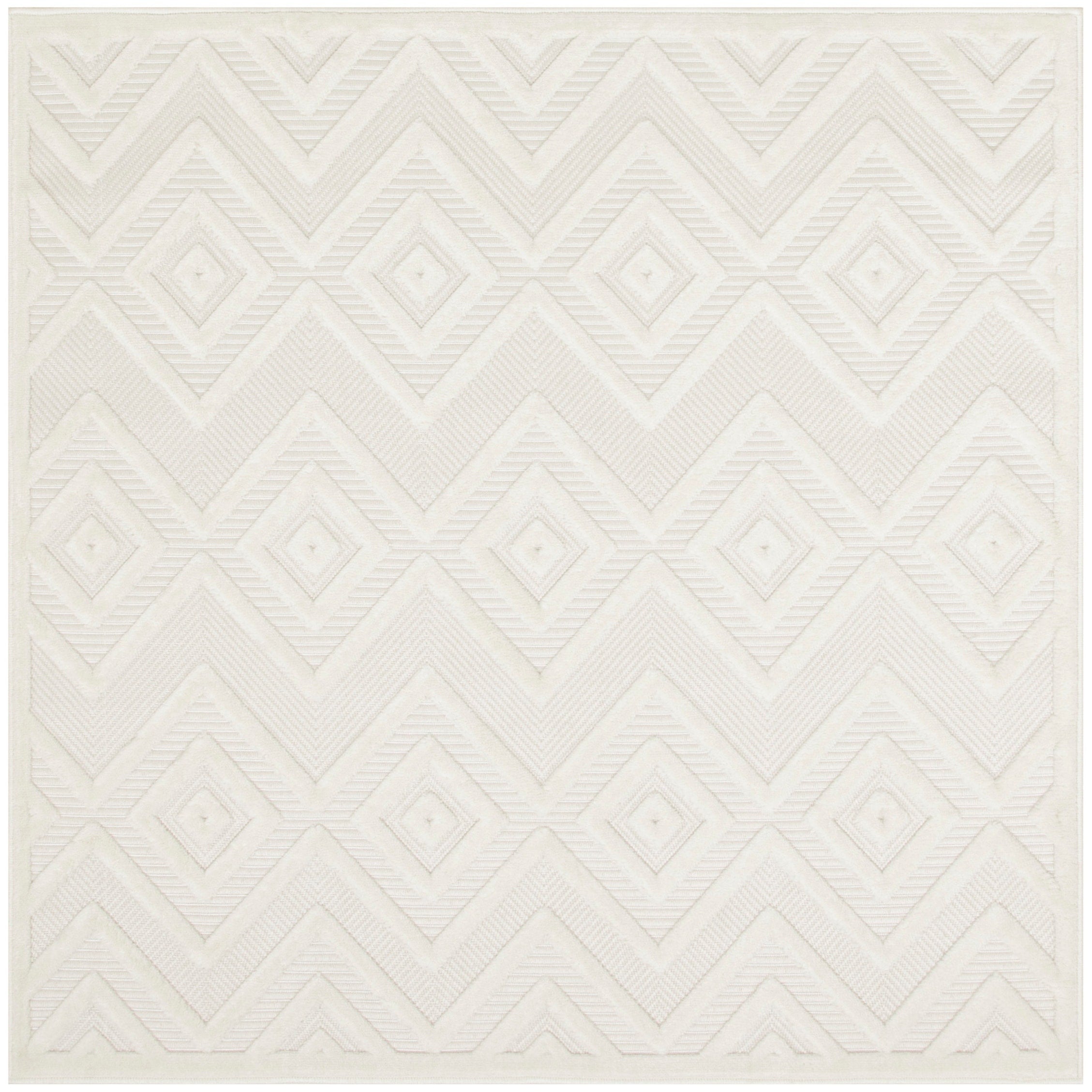 Tapis géométrique polyvalent à tissage plat pour intérieur/extérieur Nourison