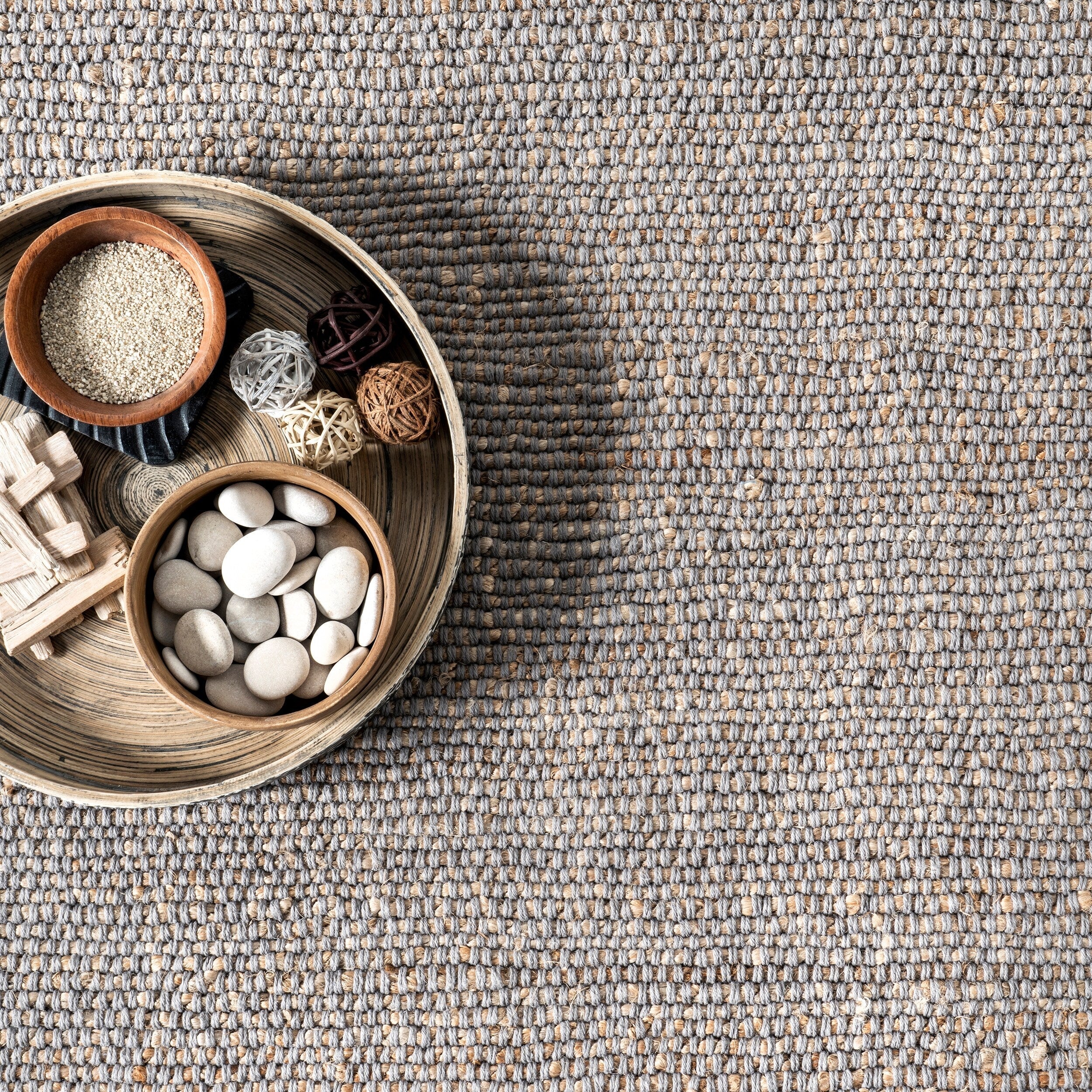 Tapis Nuloom Jacky Classic en mélange de jute