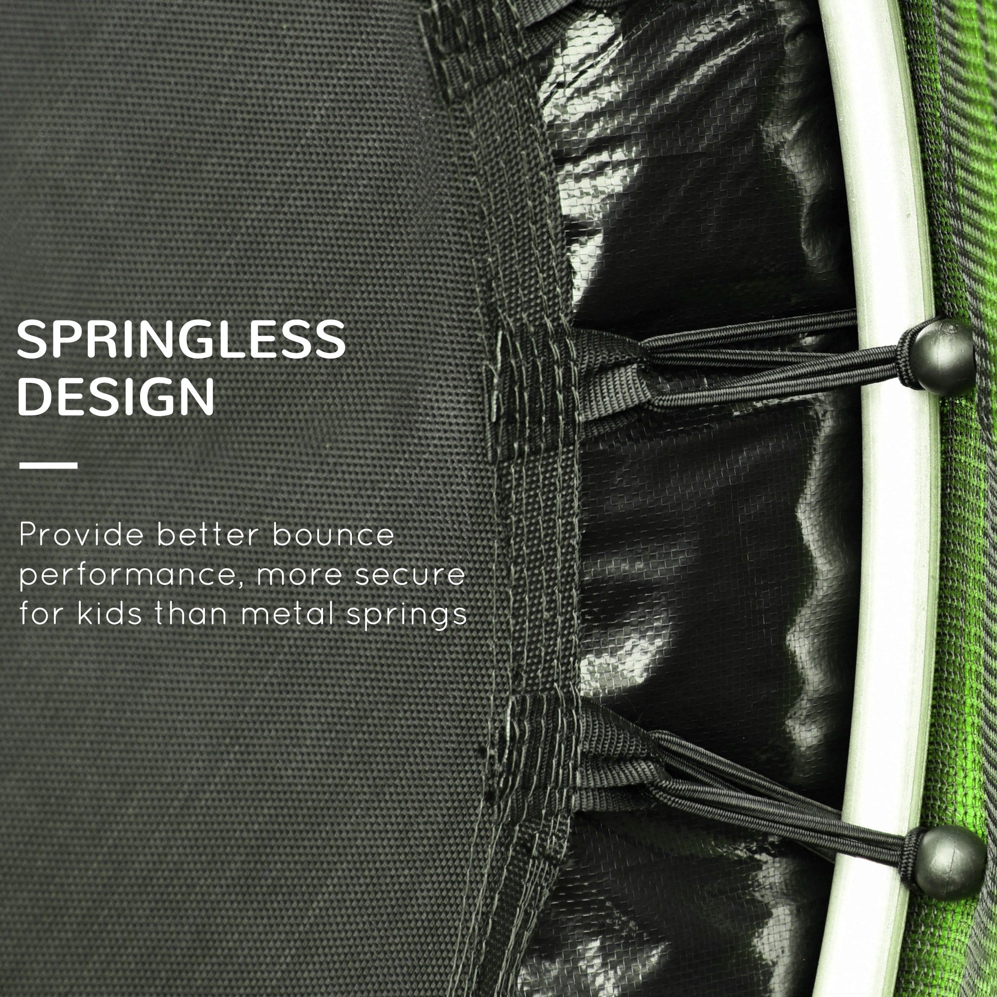 Trampoline Outsunny pour enfants de 1,5 m de diamètre avec filet pour l'intérieur et l'extérieur, de 3 à 6 ans