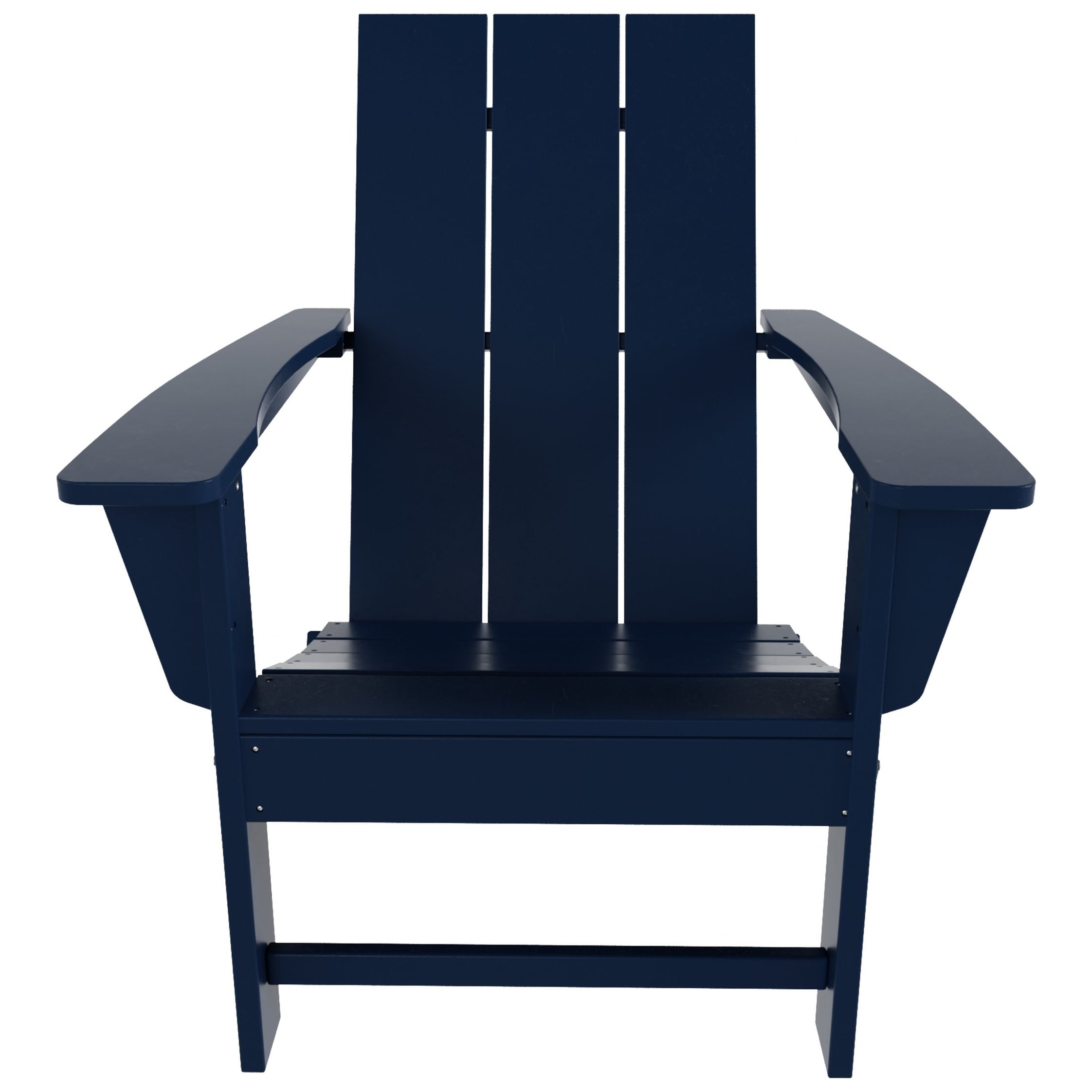 Chaise Adirondack pliante Polytrends Shoreside moderne et écologique, idéale pour les commerces et les résidences, toutes saisons