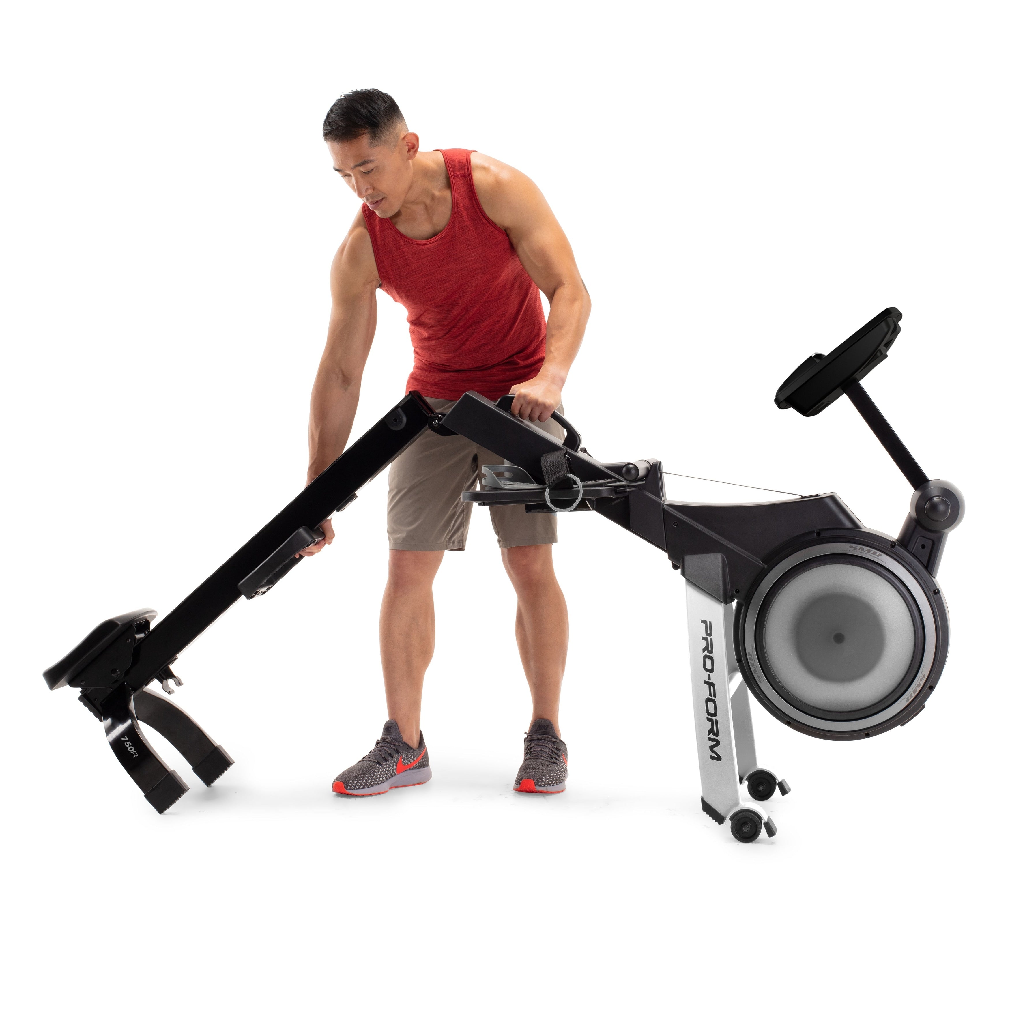 ProForm 750R ; Rameur avec 5 écrans, support de tablette intégré et design compact