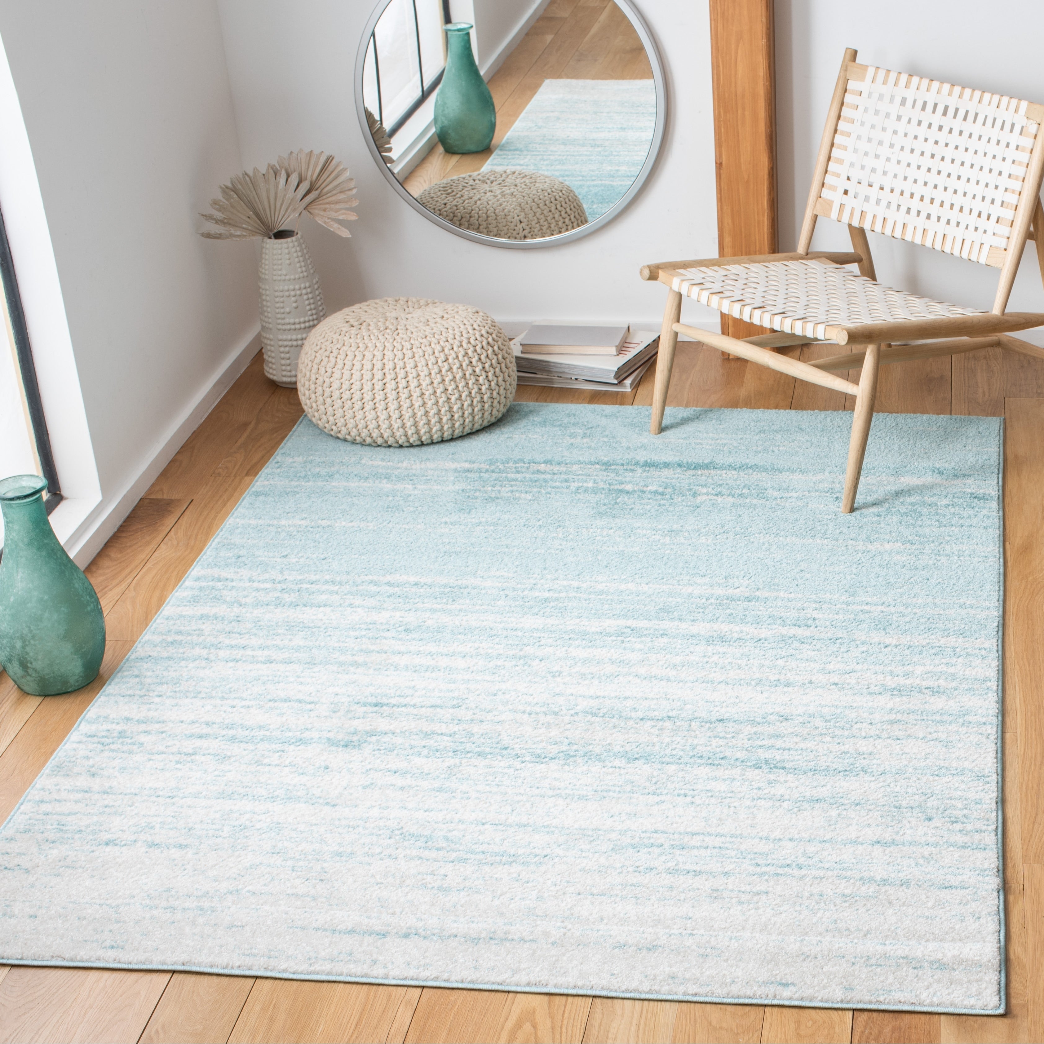 Tapis Adirondack Mieko moderne ombré vieilli SAFAVIEH