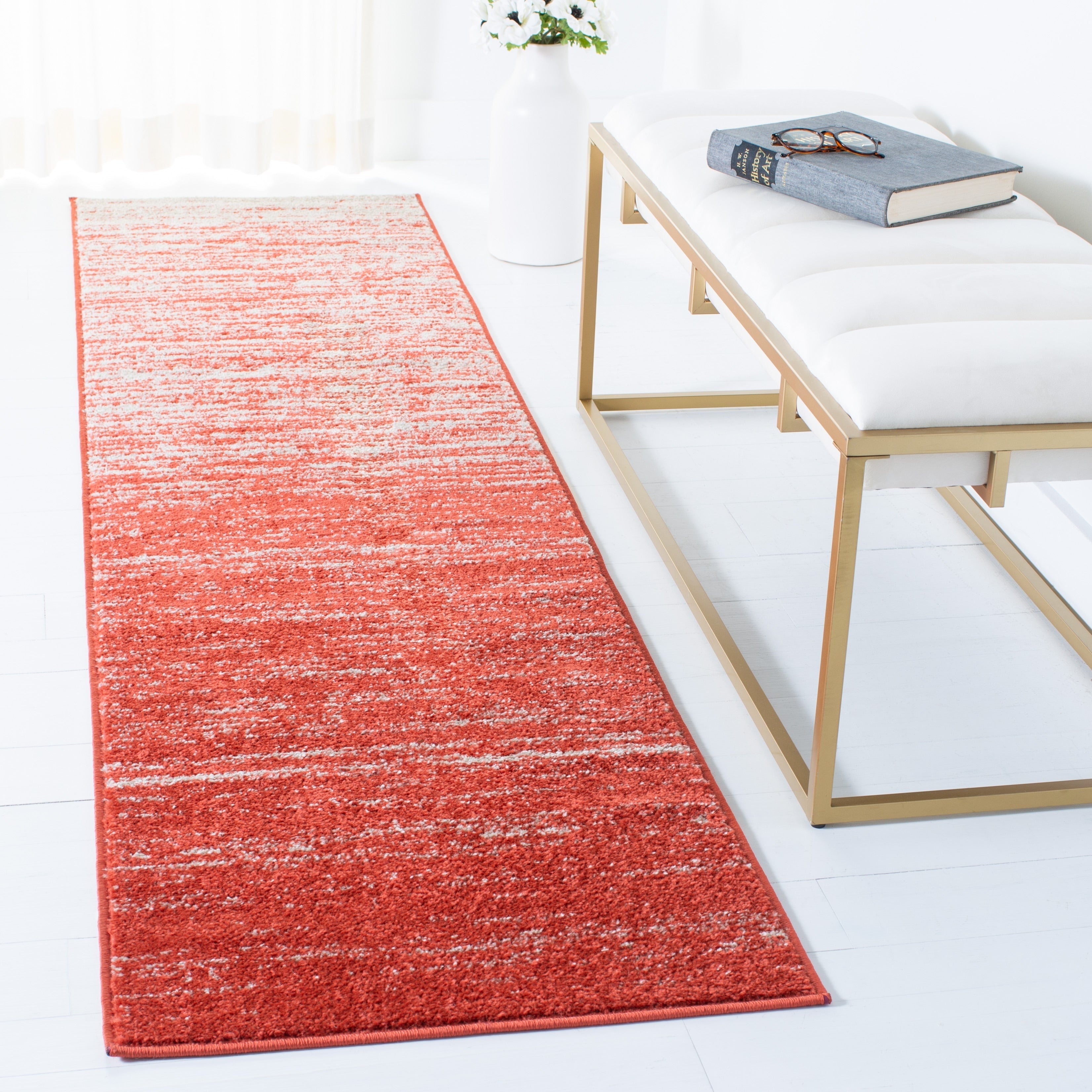 Tapis Adirondack Mieko moderne ombré vieilli SAFAVIEH
