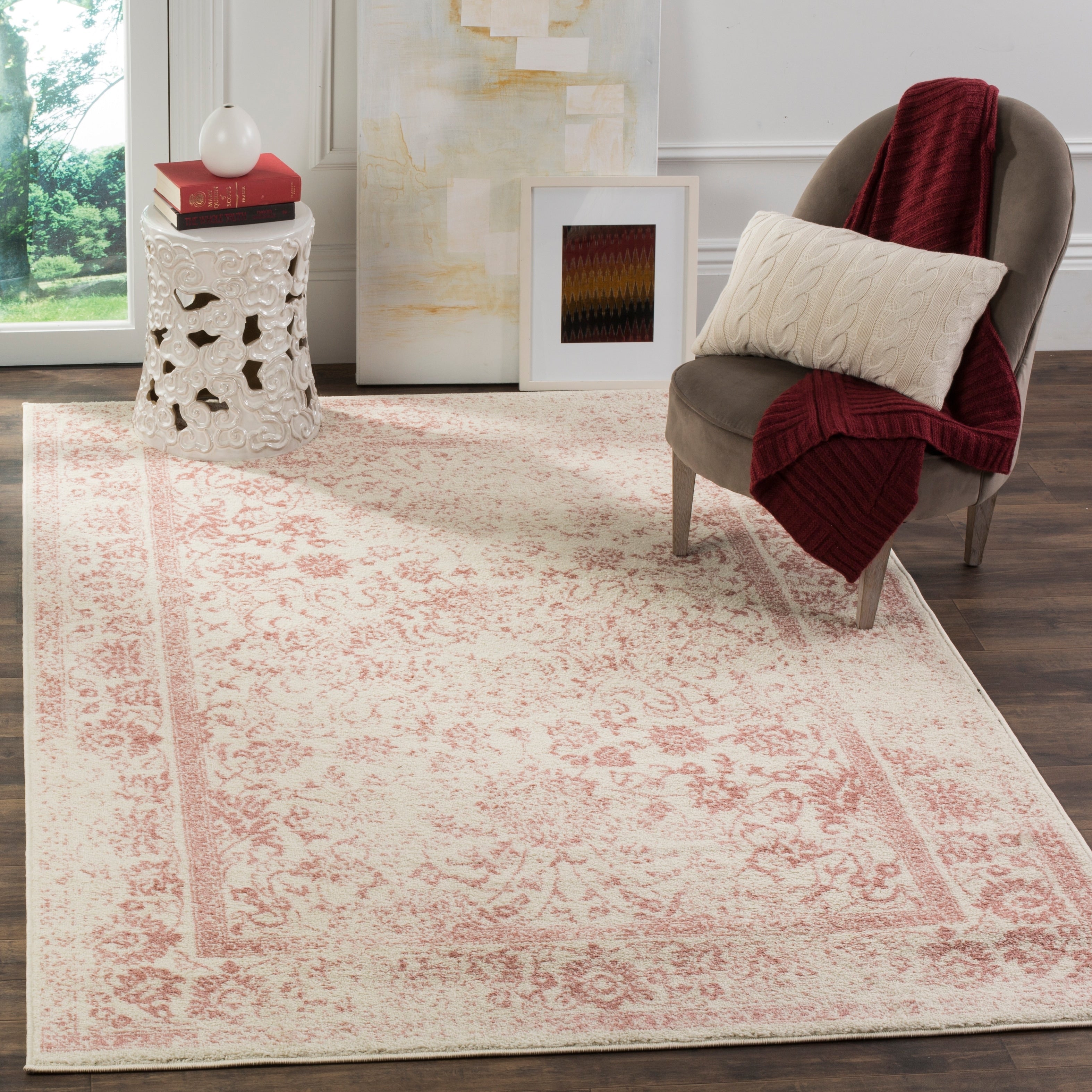 Tapis SAFAVIEH Adirondack Riin rustique shabby chic vieilli