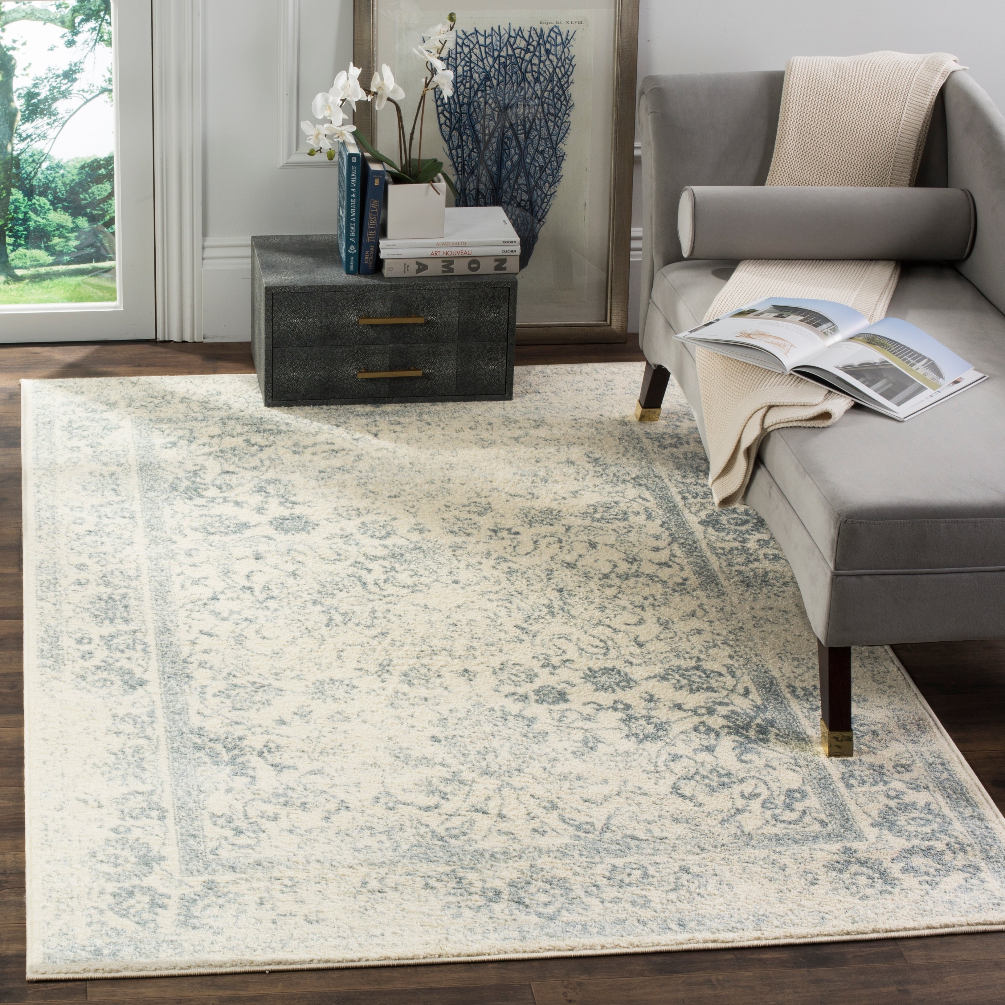 Tapis SAFAVIEH Adirondack Riin rustique shabby chic vieilli