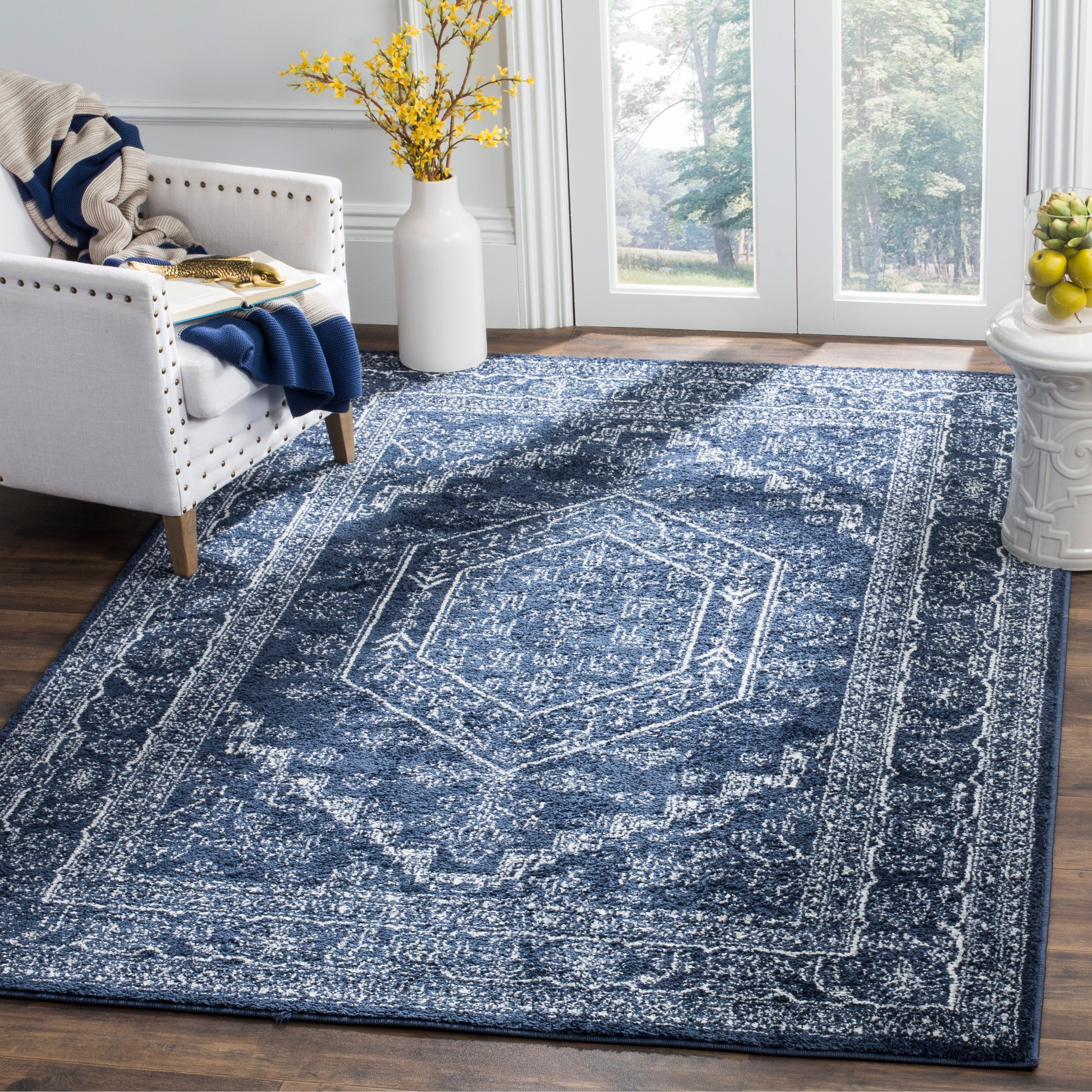 Tapis médaillon oriental rustique Adirondack Sian de SAFAVIEH