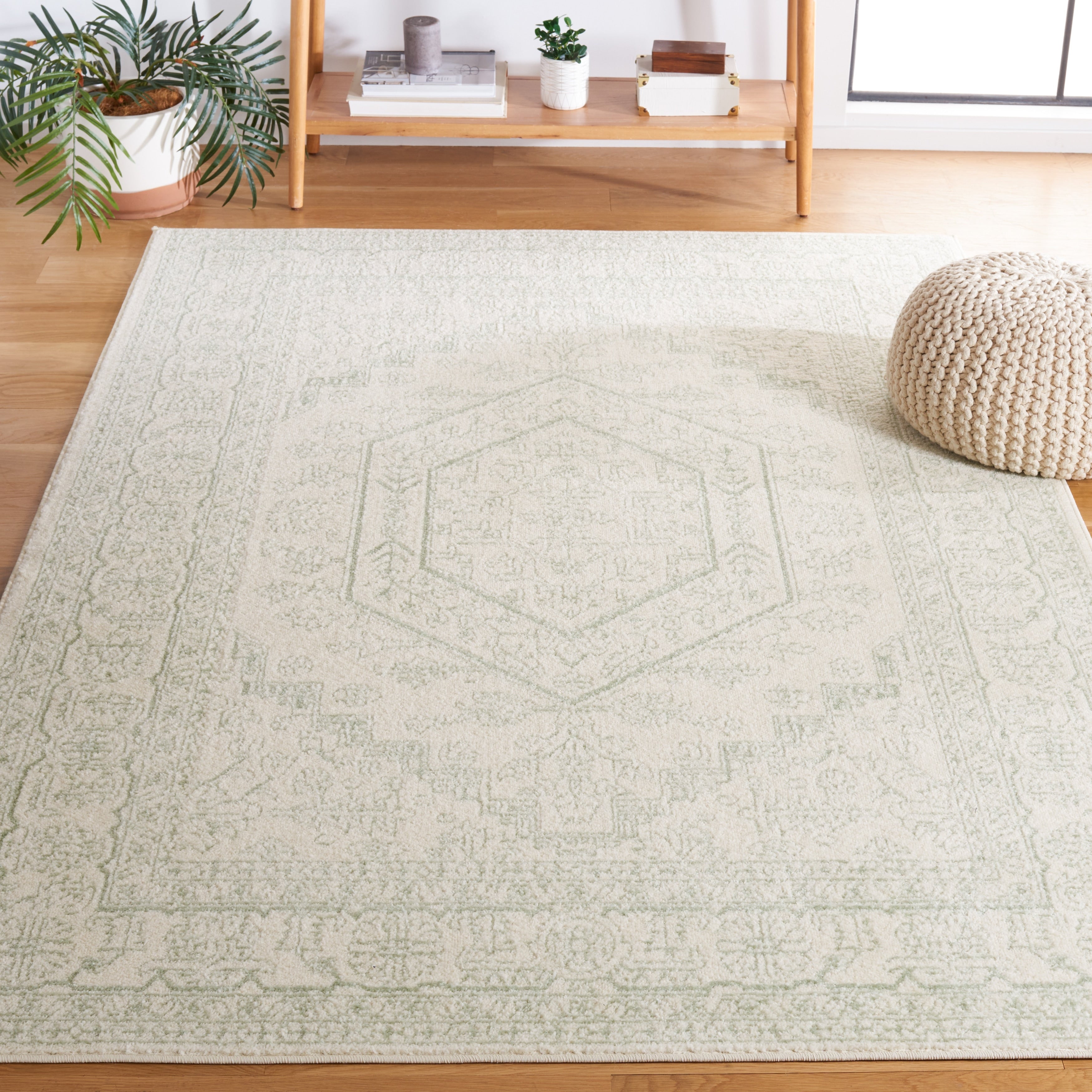 Tapis médaillon oriental rustique Adirondack Sian de SAFAVIEH