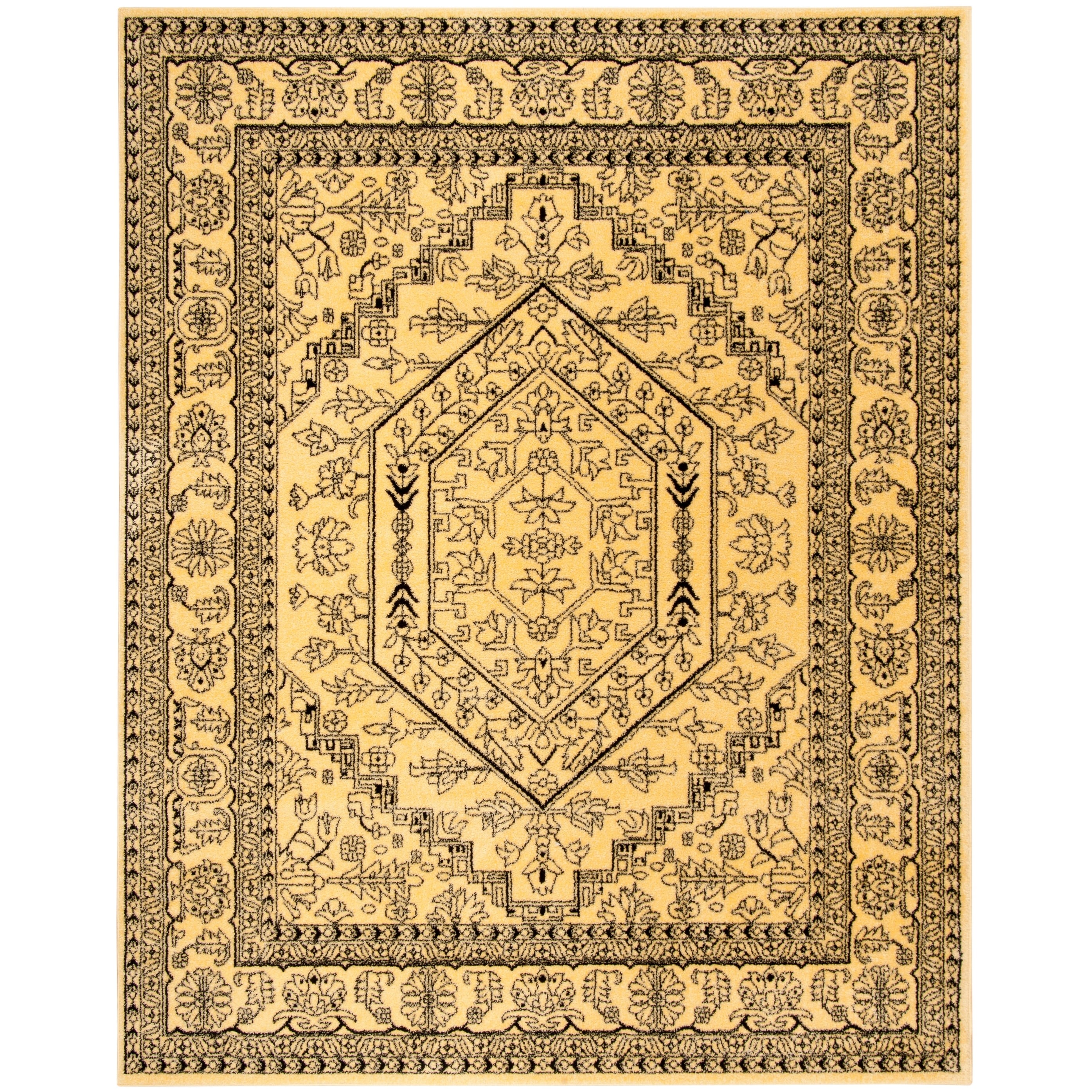 Tapis médaillon oriental rustique Adirondack Sian de SAFAVIEH