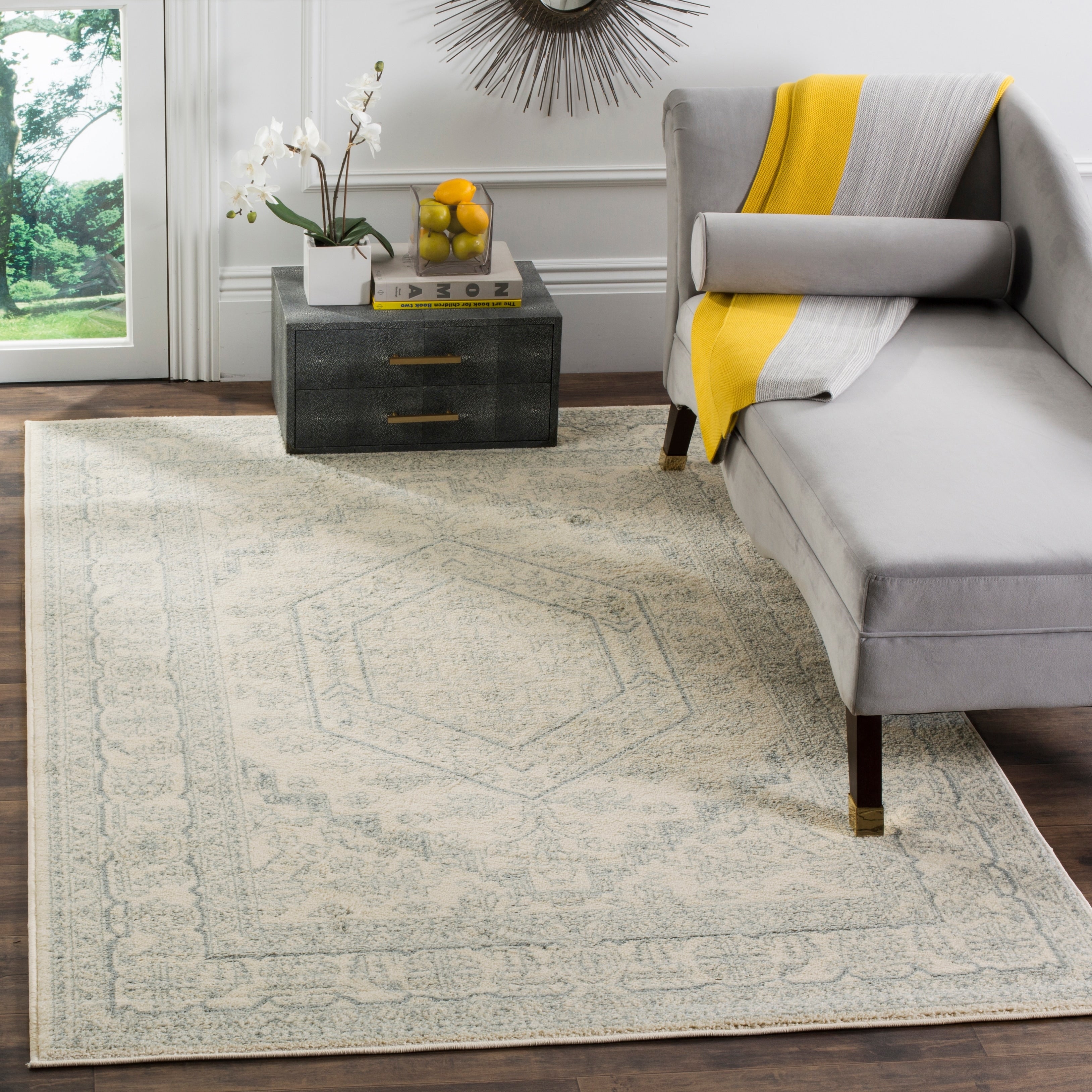 Tapis médaillon oriental rustique Adirondack Sian de SAFAVIEH