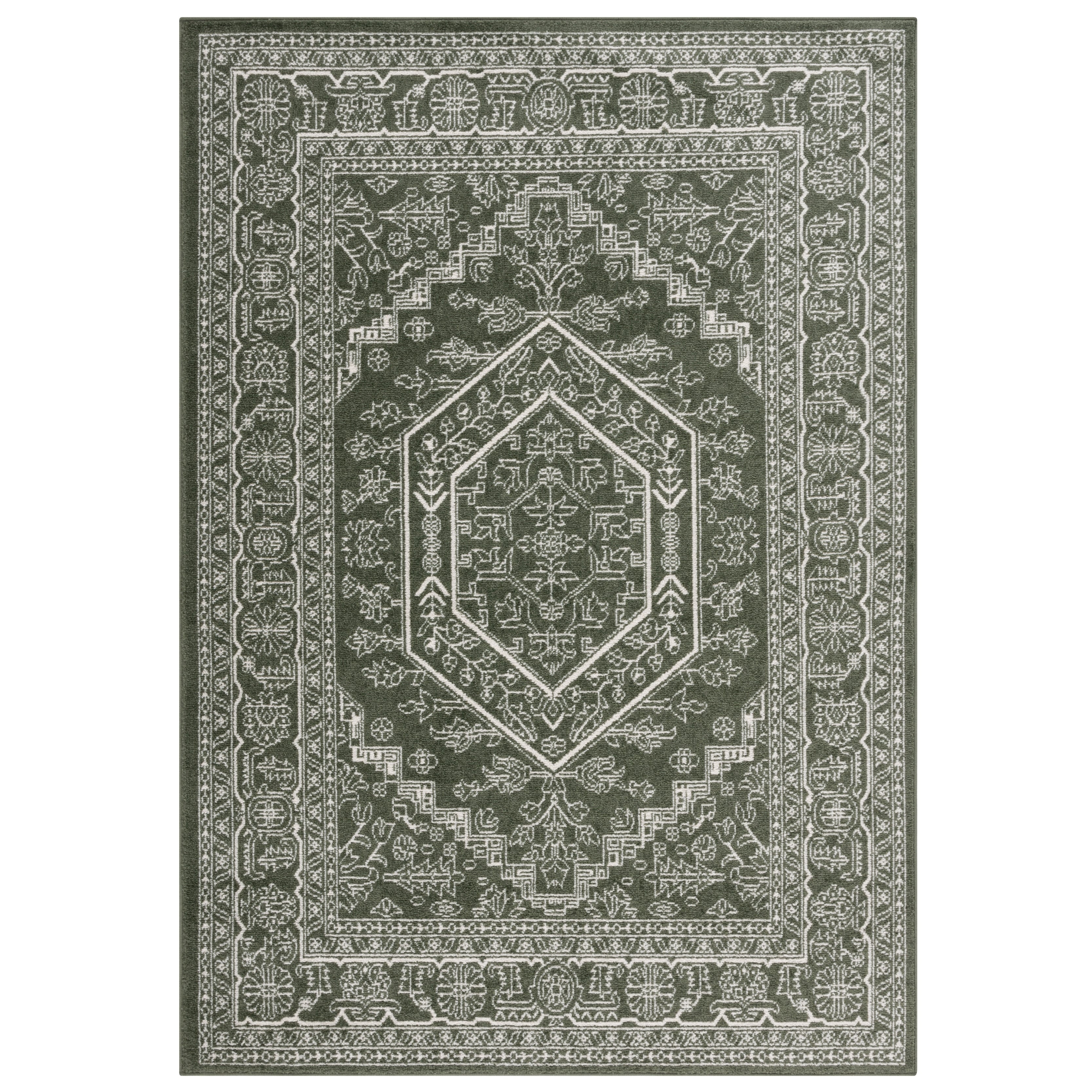 Tapis médaillon oriental rustique Adirondack Sian de SAFAVIEH