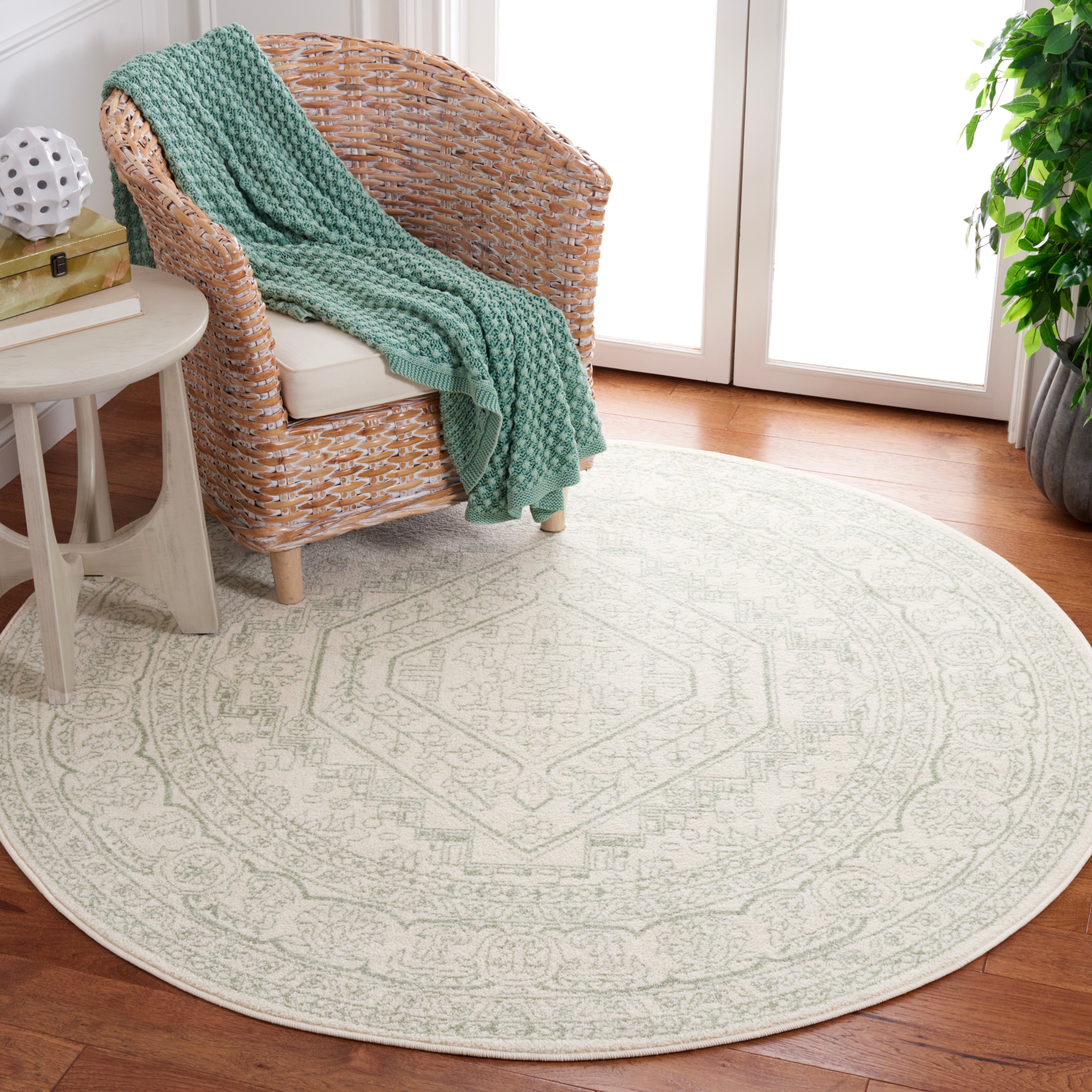 Tapis médaillon oriental rustique Adirondack Sian de SAFAVIEH