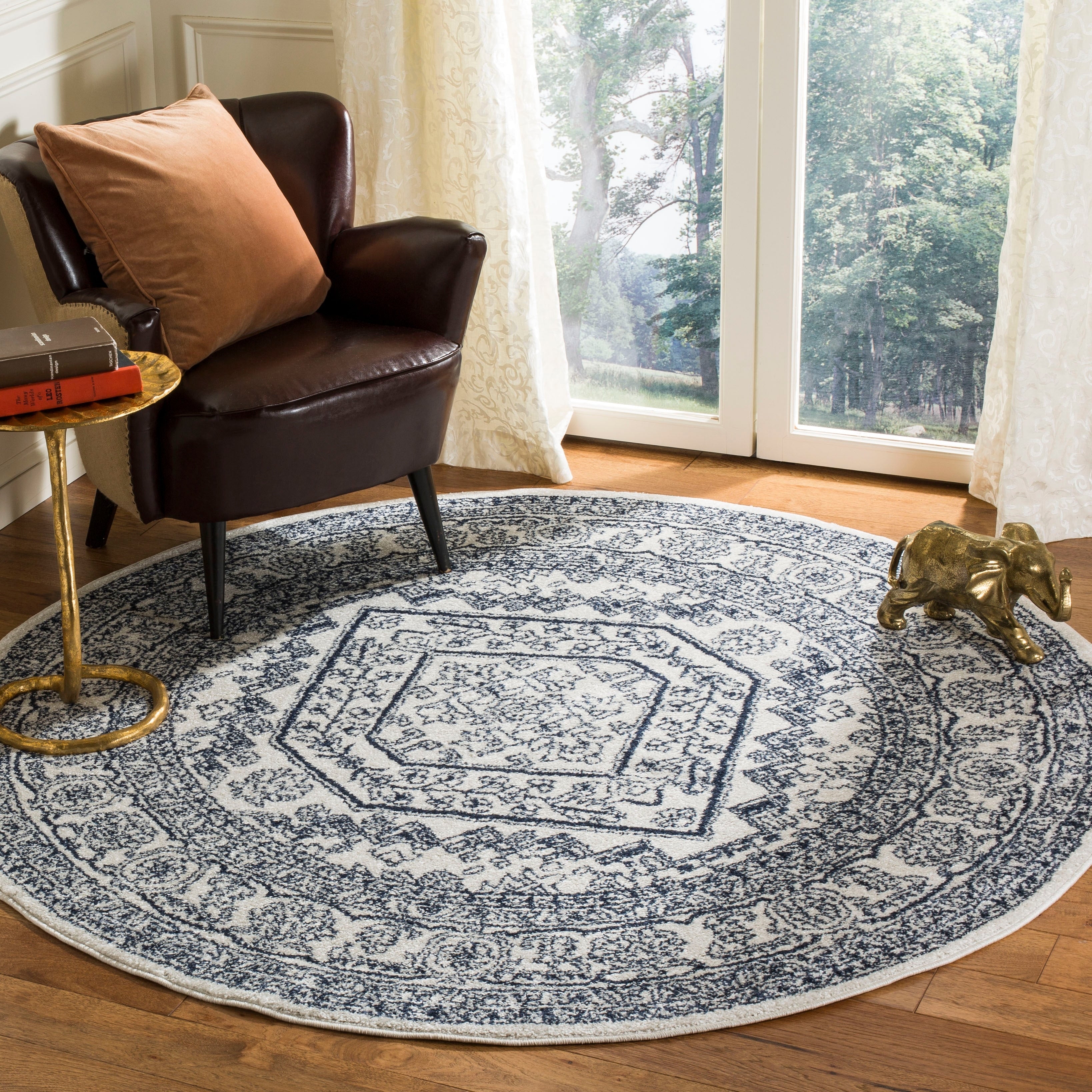 Tapis médaillon oriental rustique Adirondack Sian de SAFAVIEH