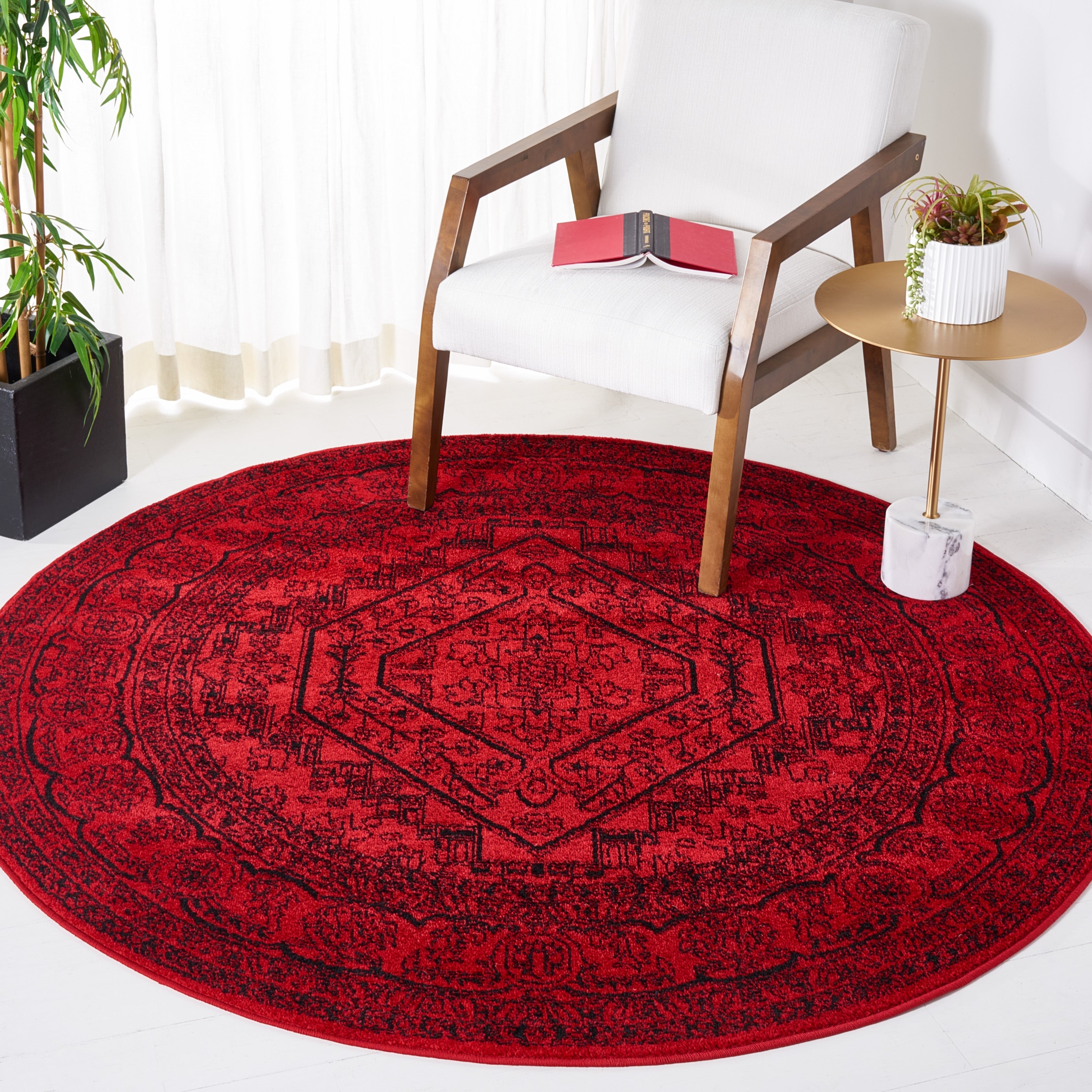 Tapis médaillon oriental rustique Adirondack Sian de SAFAVIEH