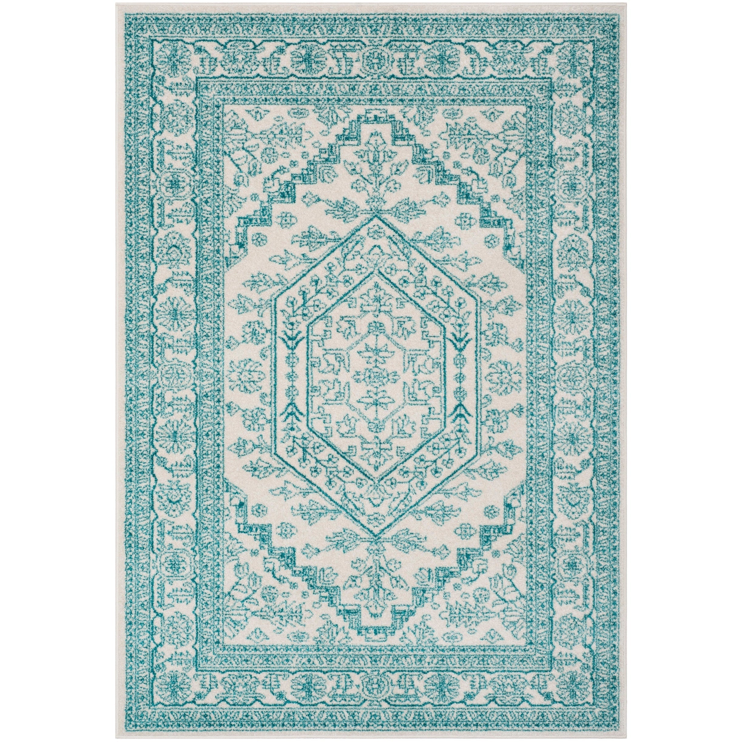 Tapis médaillon oriental rustique Adirondack Sian de SAFAVIEH