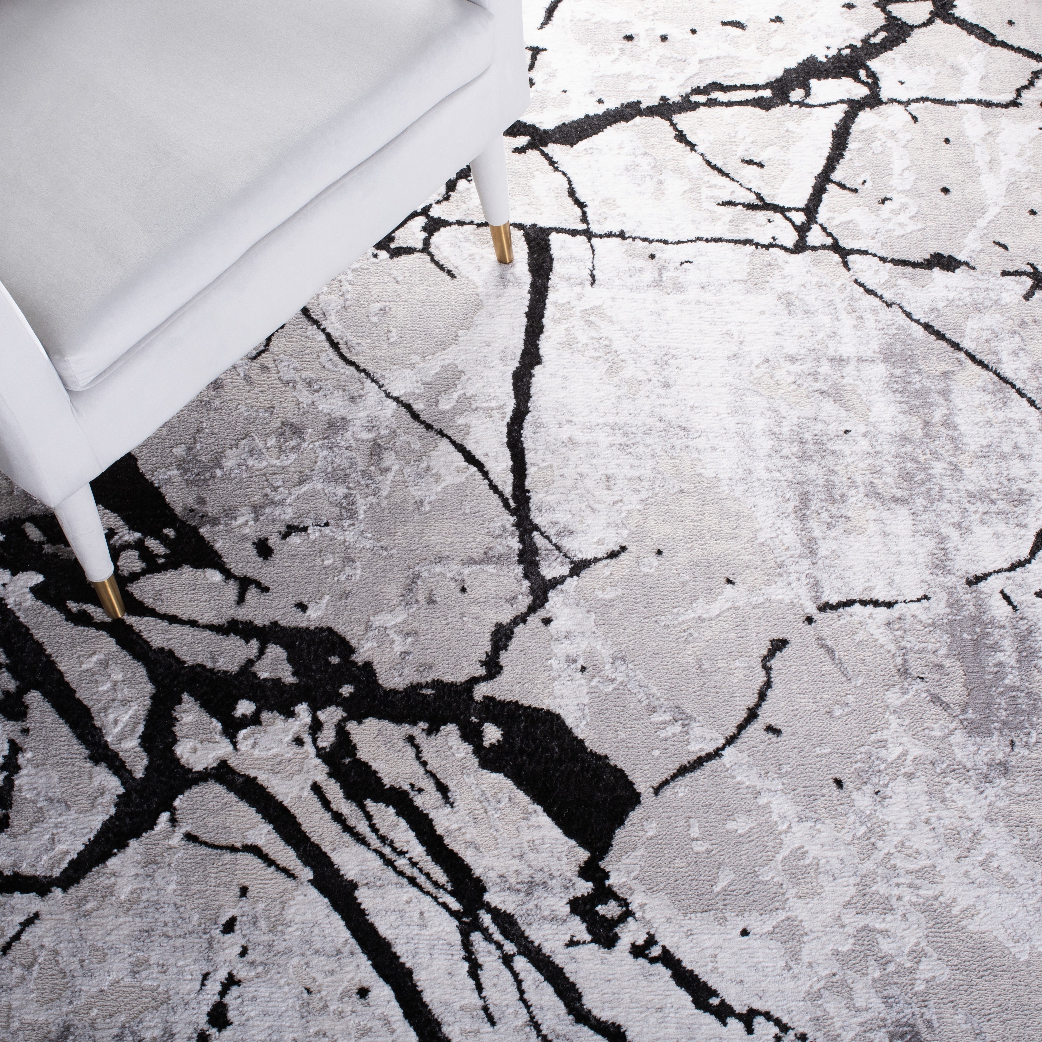 Tapis abstrait moderne vieilli SAFAVIEH Amelia Alli