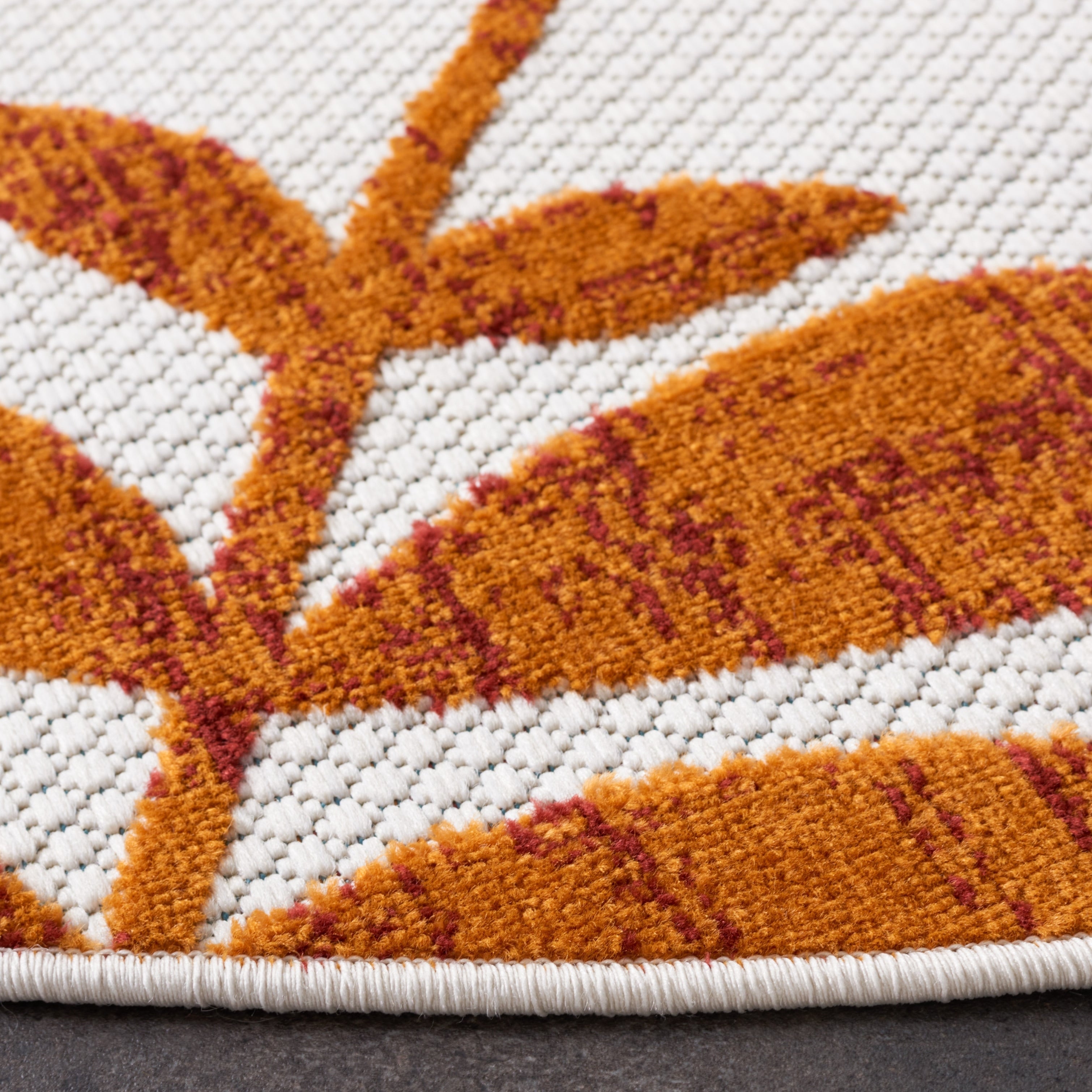 Tapis de patio imperméable à motif floral pour intérieur/extérieur SAFAVIEH Cabana Neera