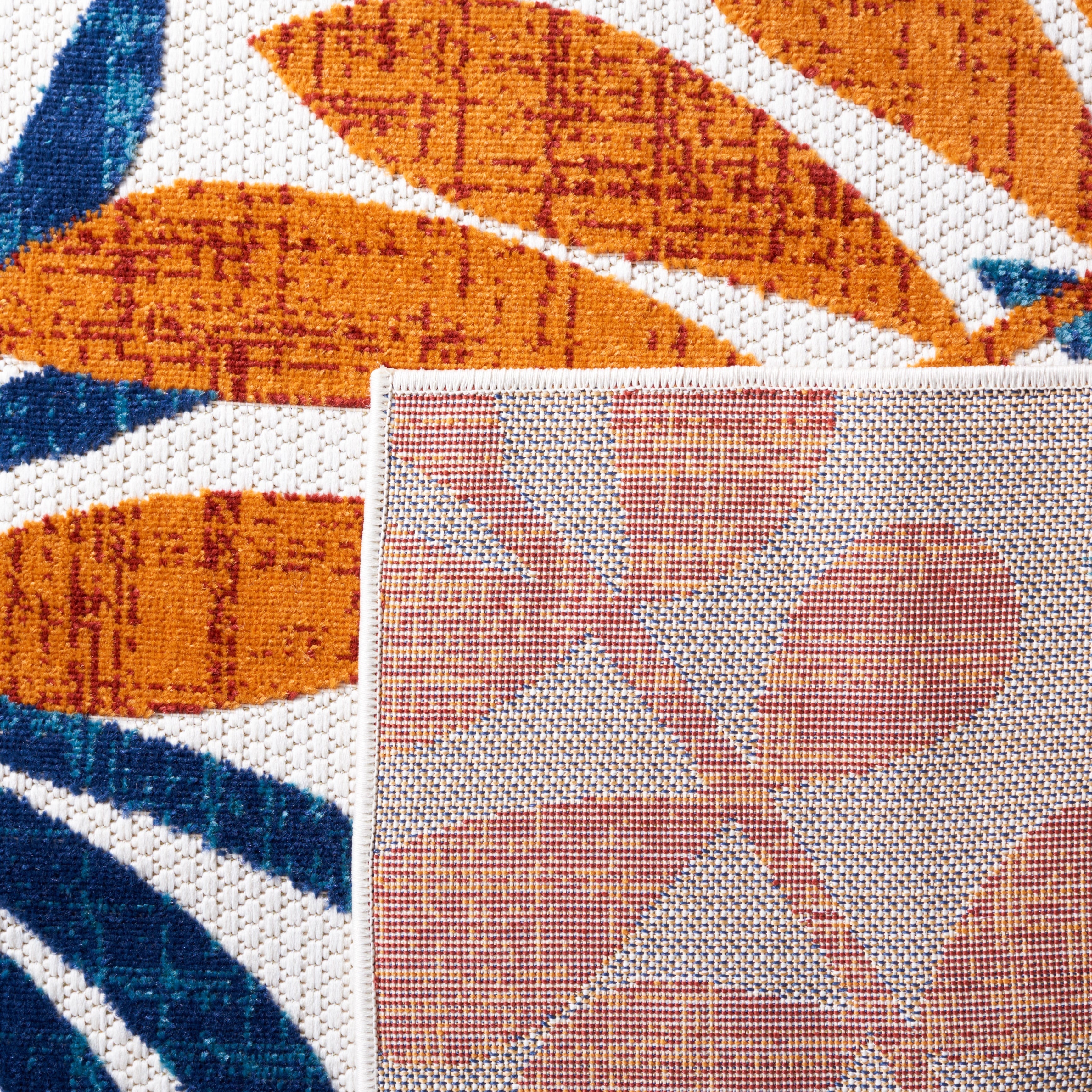 Tapis de patio imperméable à motif floral pour intérieur/extérieur SAFAVIEH Cabana Neera