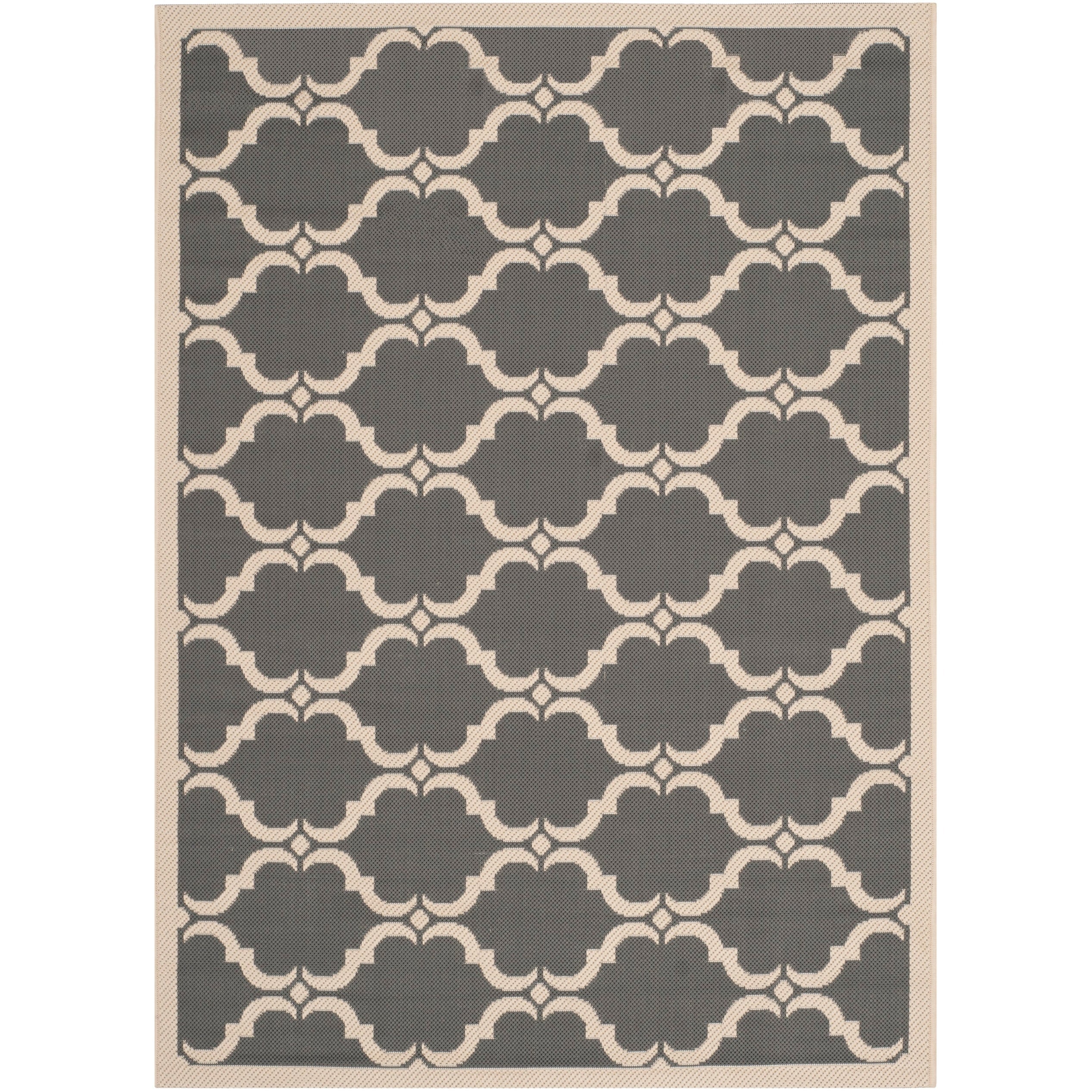 SAFAVIEH Courtyard Charleen Tapis de patio imperméable intérieur/extérieur