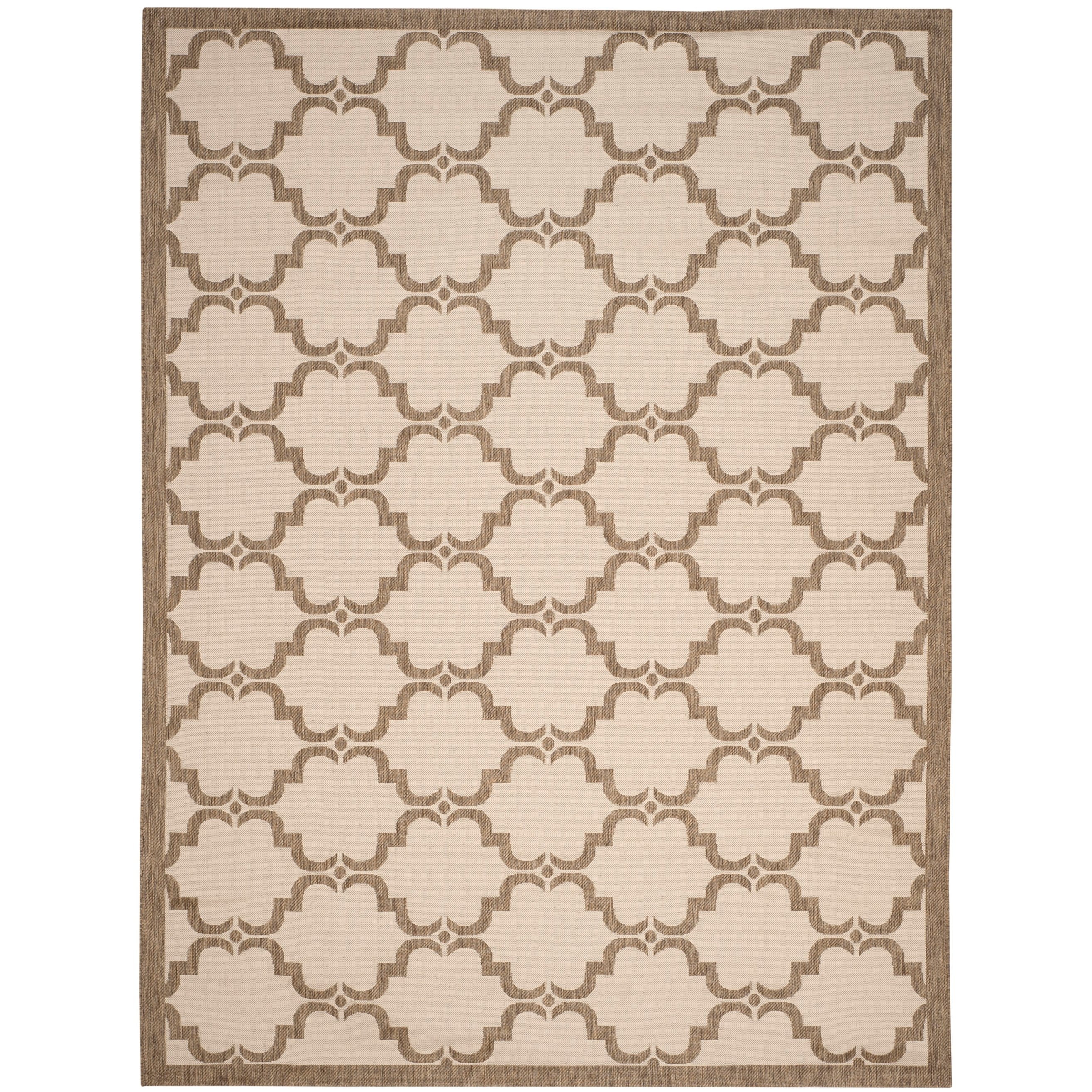 SAFAVIEH Courtyard Charleen Tapis de patio imperméable intérieur/extérieur