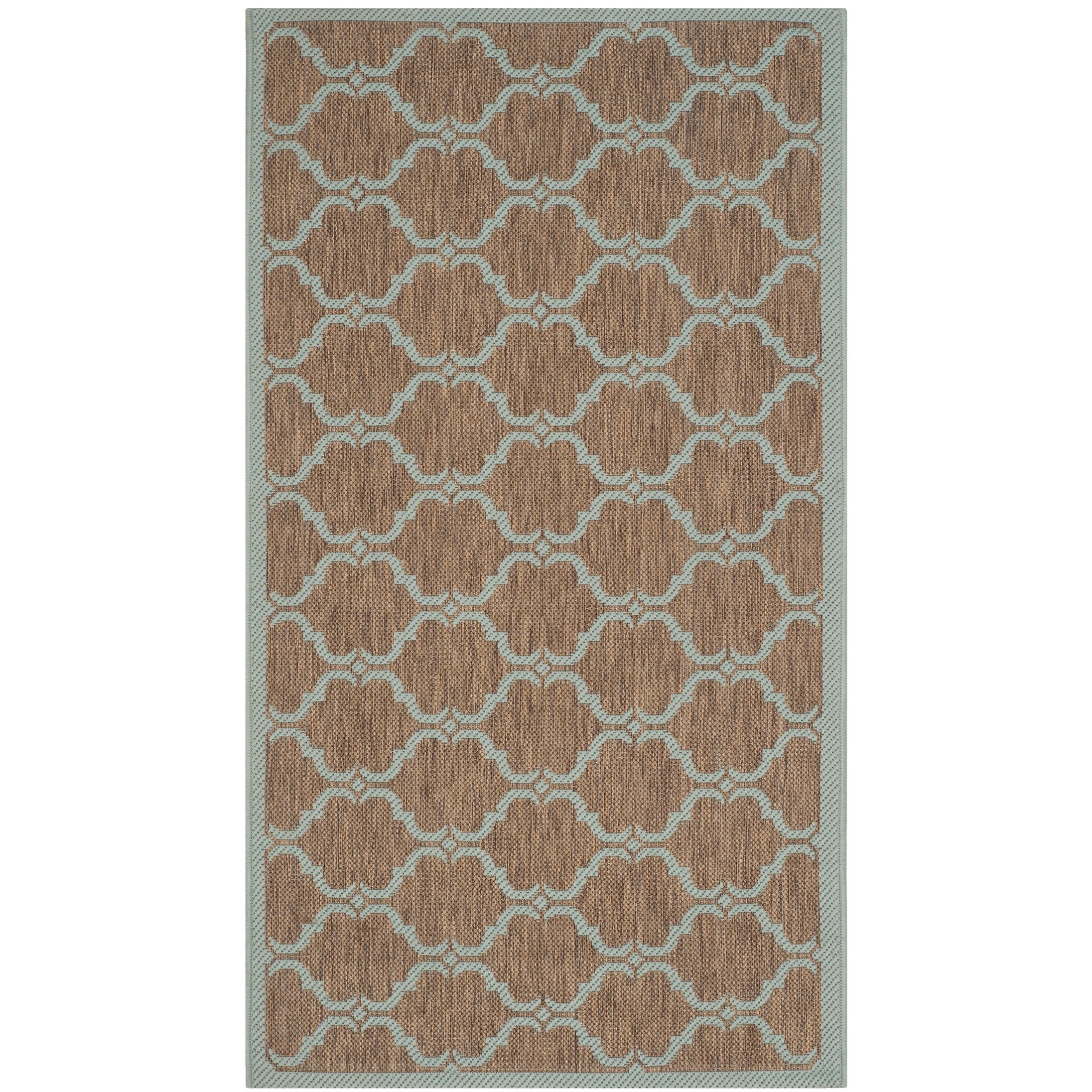 SAFAVIEH Courtyard Charleen Tapis de patio imperméable intérieur/extérieur