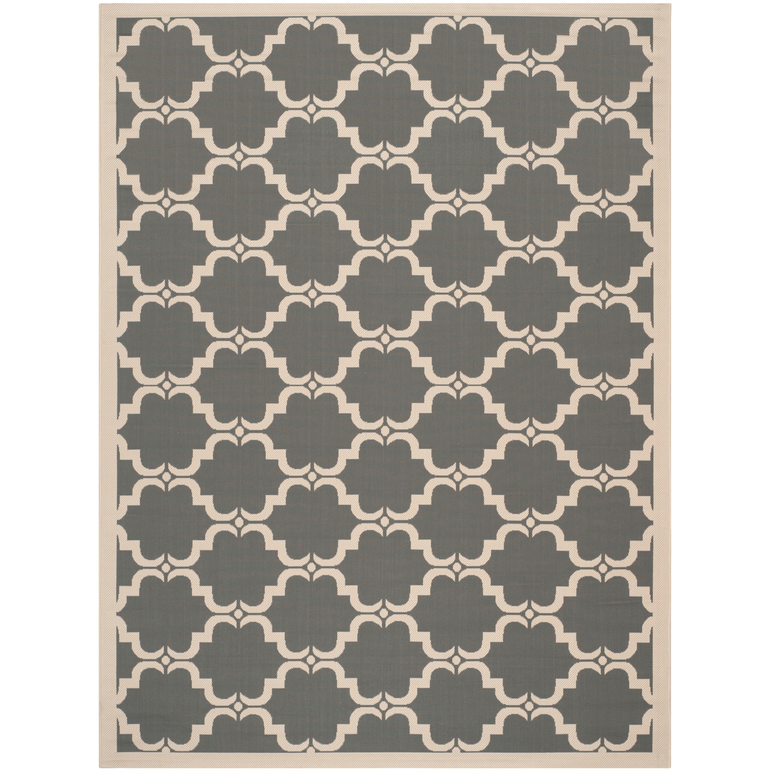 SAFAVIEH Courtyard Charleen Tapis de patio imperméable intérieur/extérieur