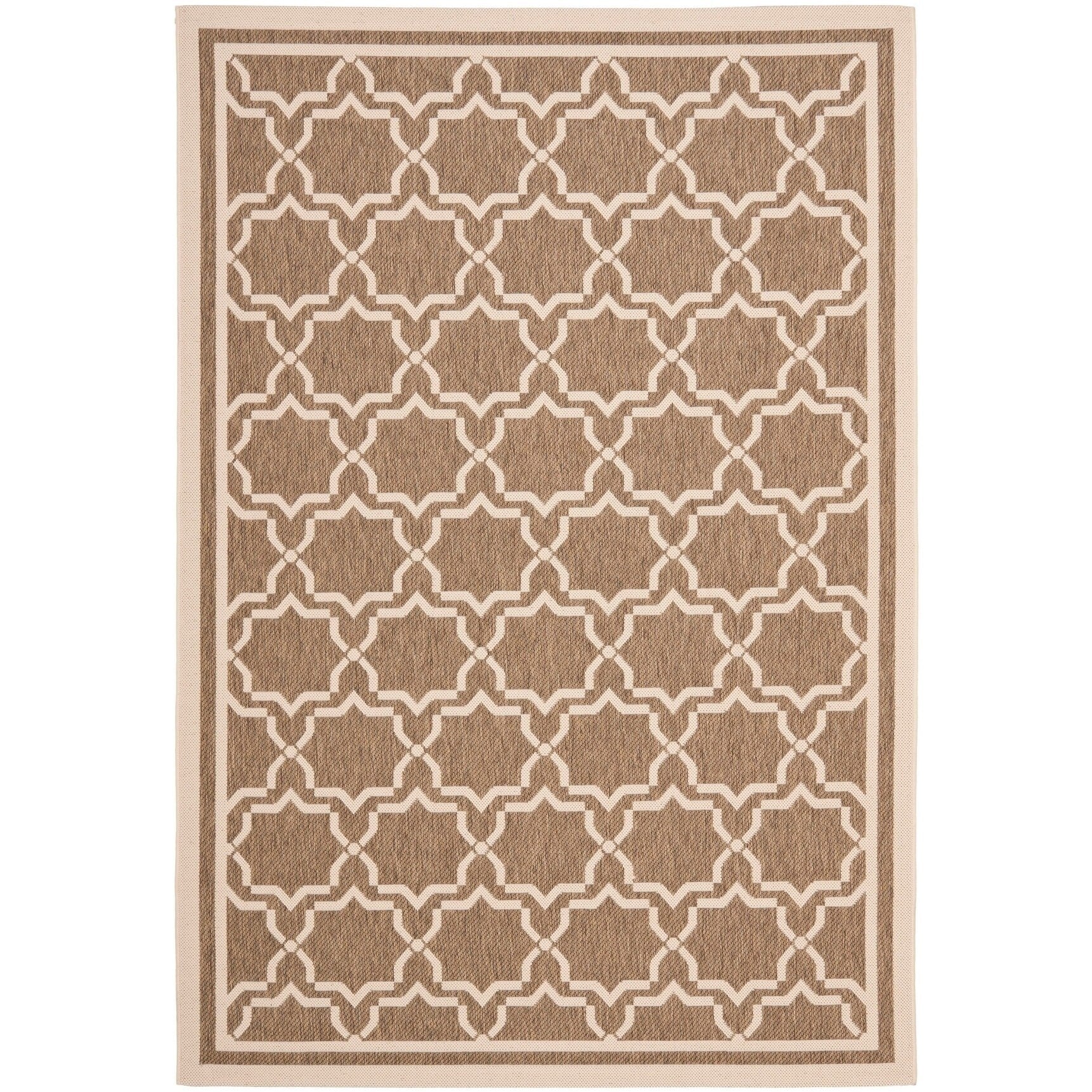 Tapis de jardin imperméable pour intérieur/extérieur SAFAVIEH Courtyard Gulsin