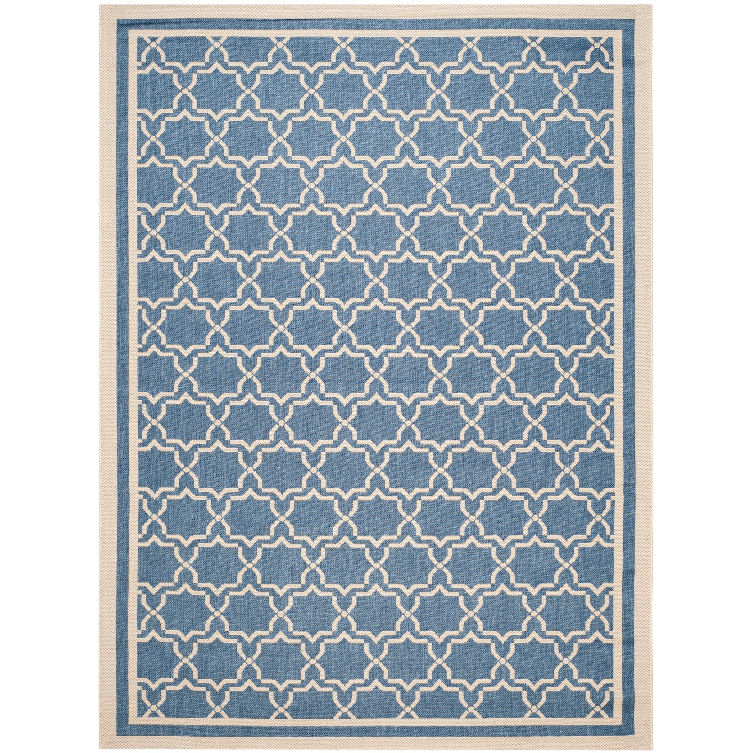 Tapis de jardin imperméable pour intérieur/extérieur SAFAVIEH Courtyard Gulsin