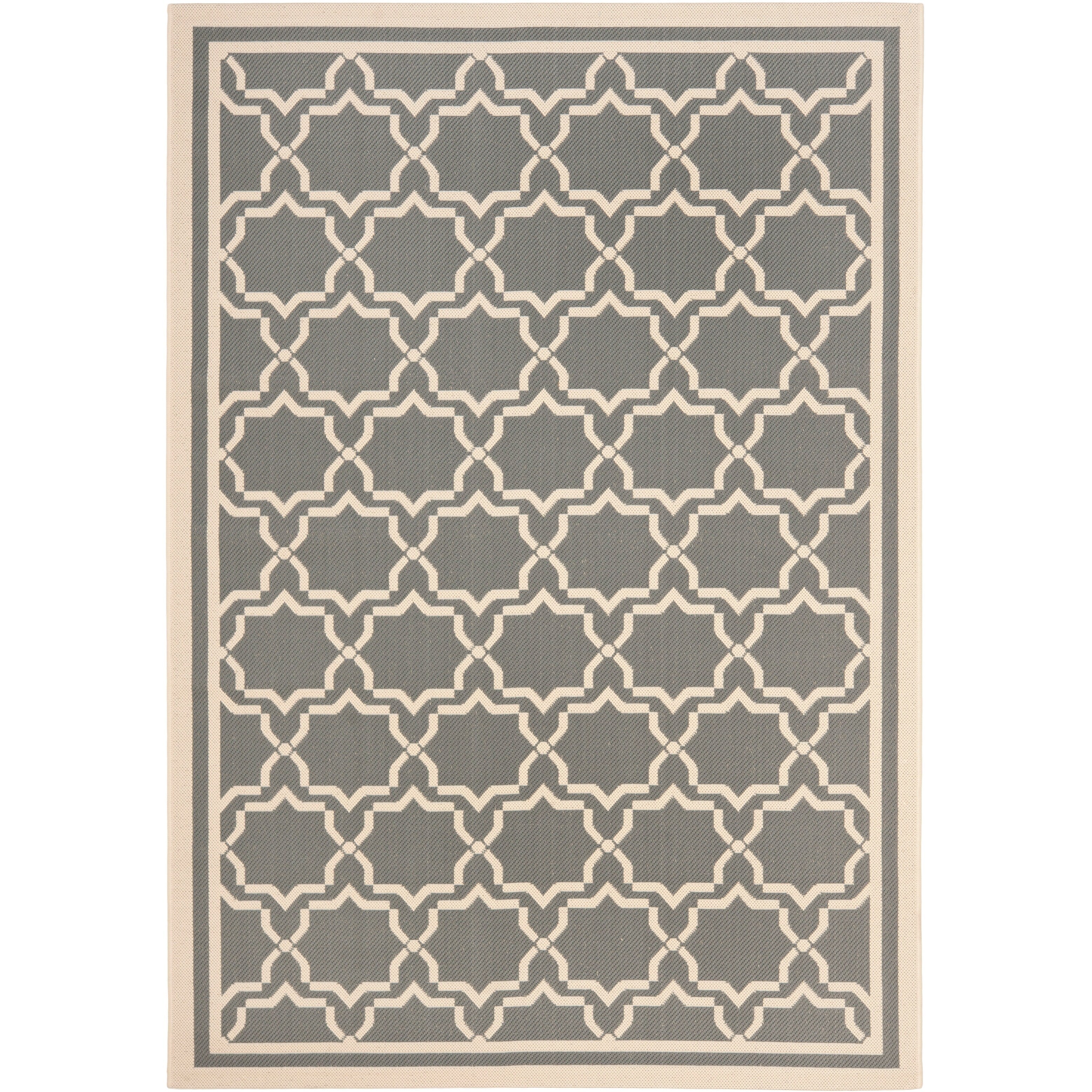 Tapis de jardin imperméable pour intérieur/extérieur SAFAVIEH Courtyard Gulsin