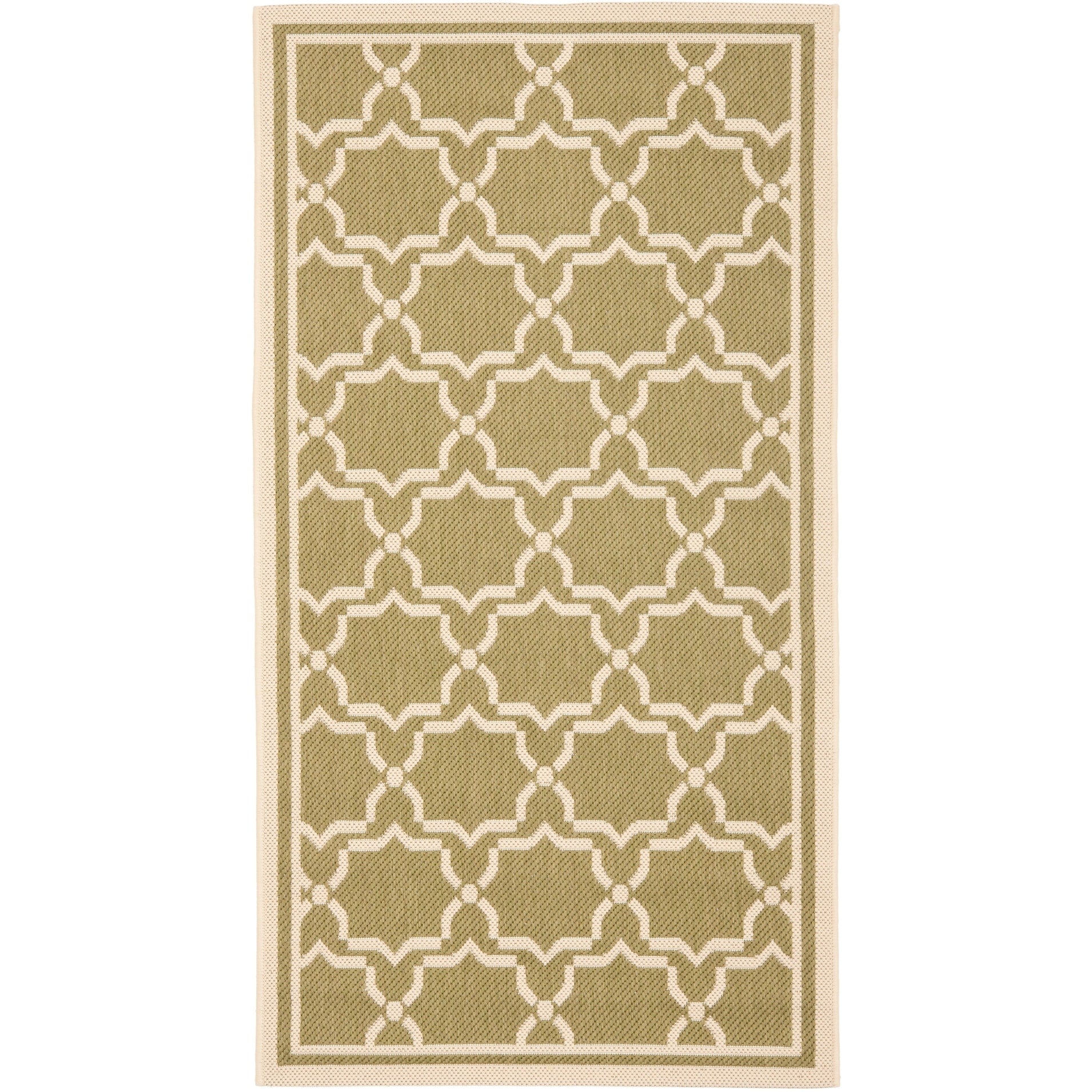 Tapis de jardin imperméable pour intérieur/extérieur SAFAVIEH Courtyard Gulsin