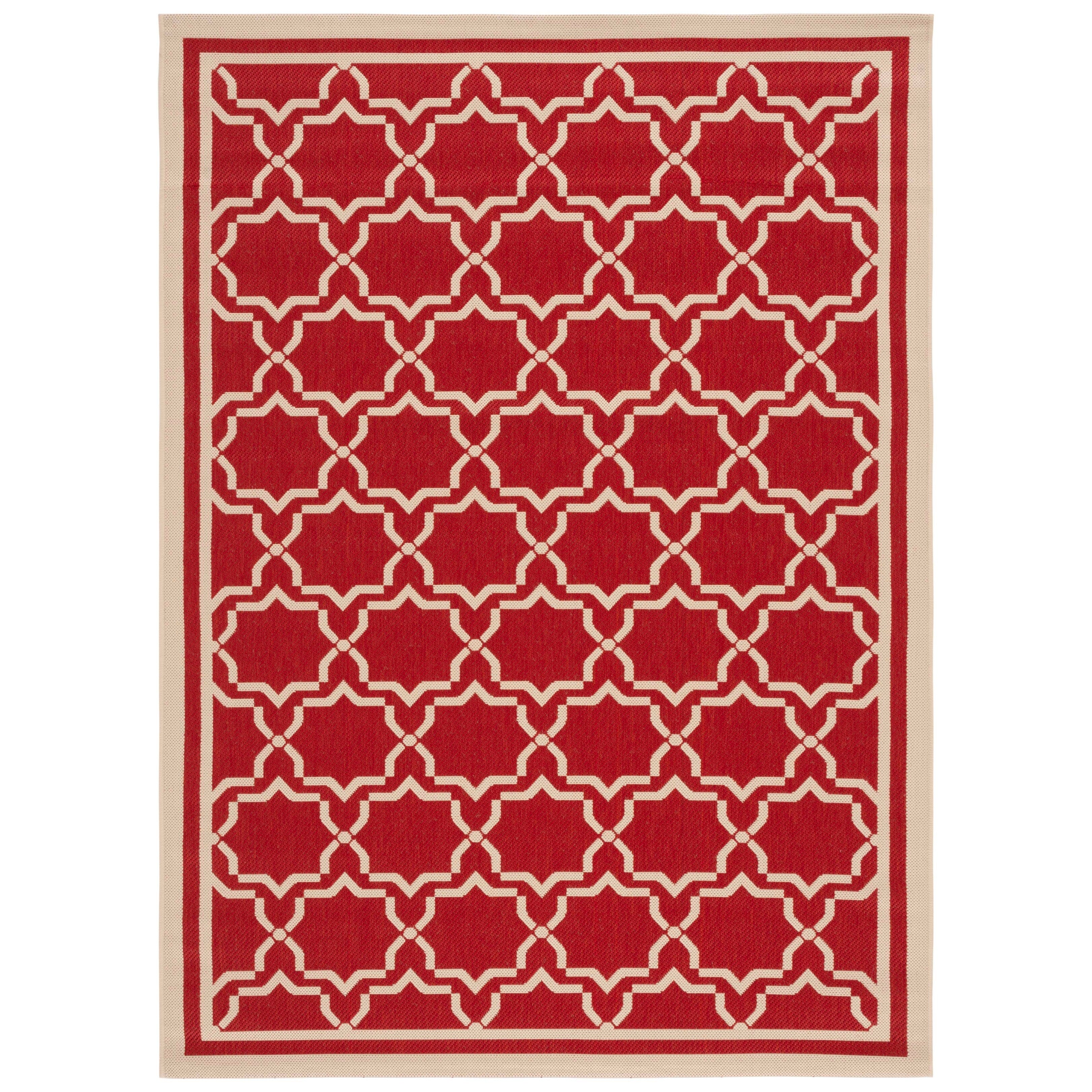 Tapis de jardin imperméable pour intérieur/extérieur SAFAVIEH Courtyard Gulsin