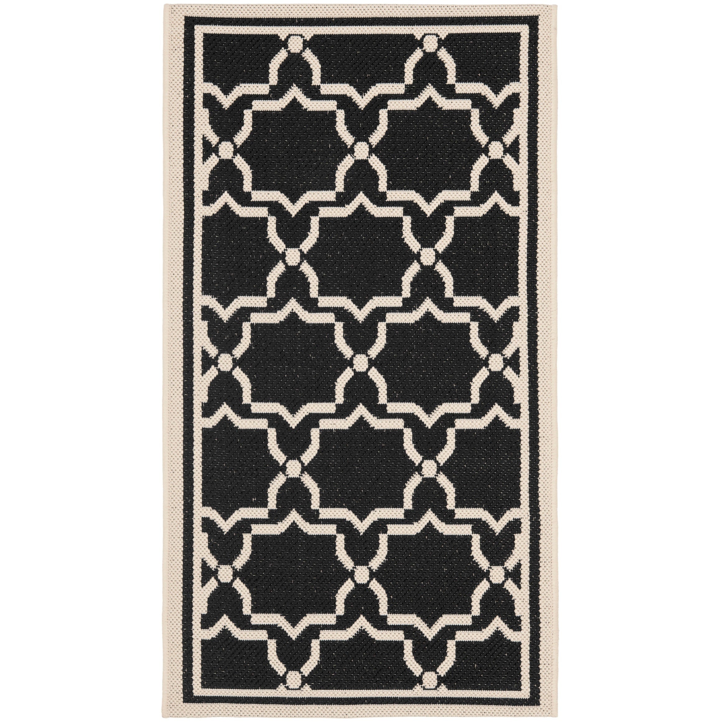 Tapis de jardin imperméable pour intérieur/extérieur SAFAVIEH Courtyard Gulsin