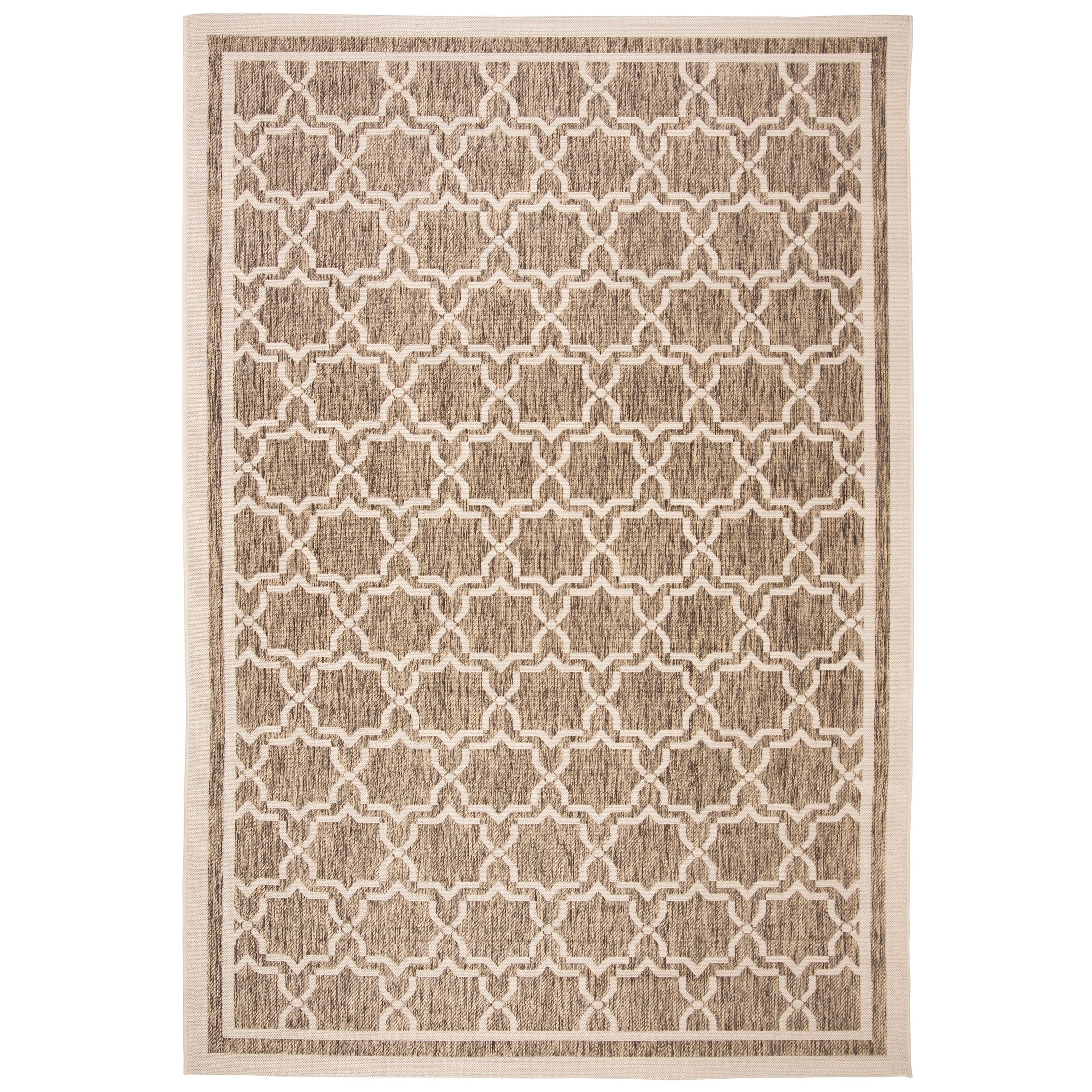Tapis de jardin imperméable pour intérieur/extérieur SAFAVIEH Courtyard Gulsin