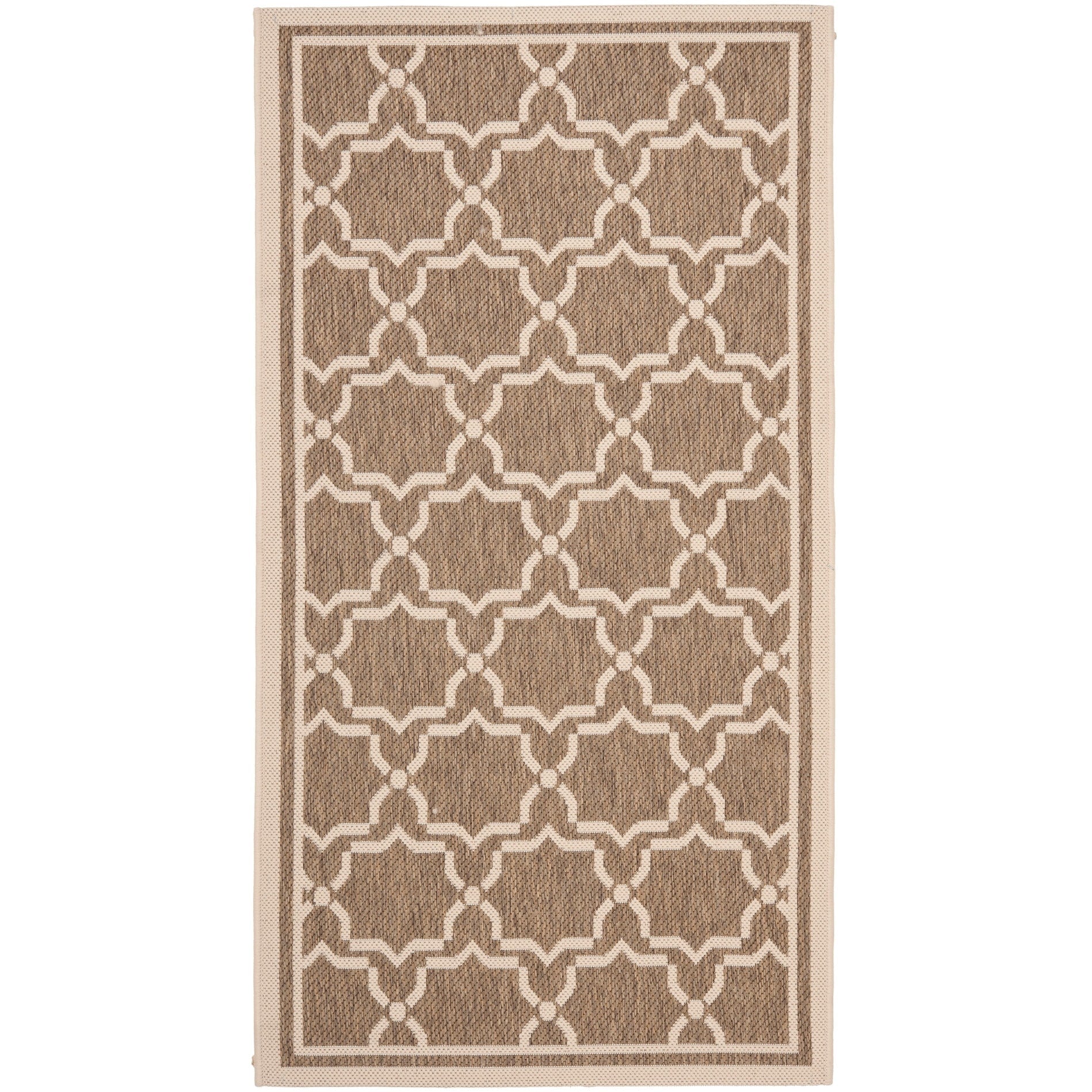 Tapis de jardin imperméable pour intérieur/extérieur SAFAVIEH Courtyard Gulsin