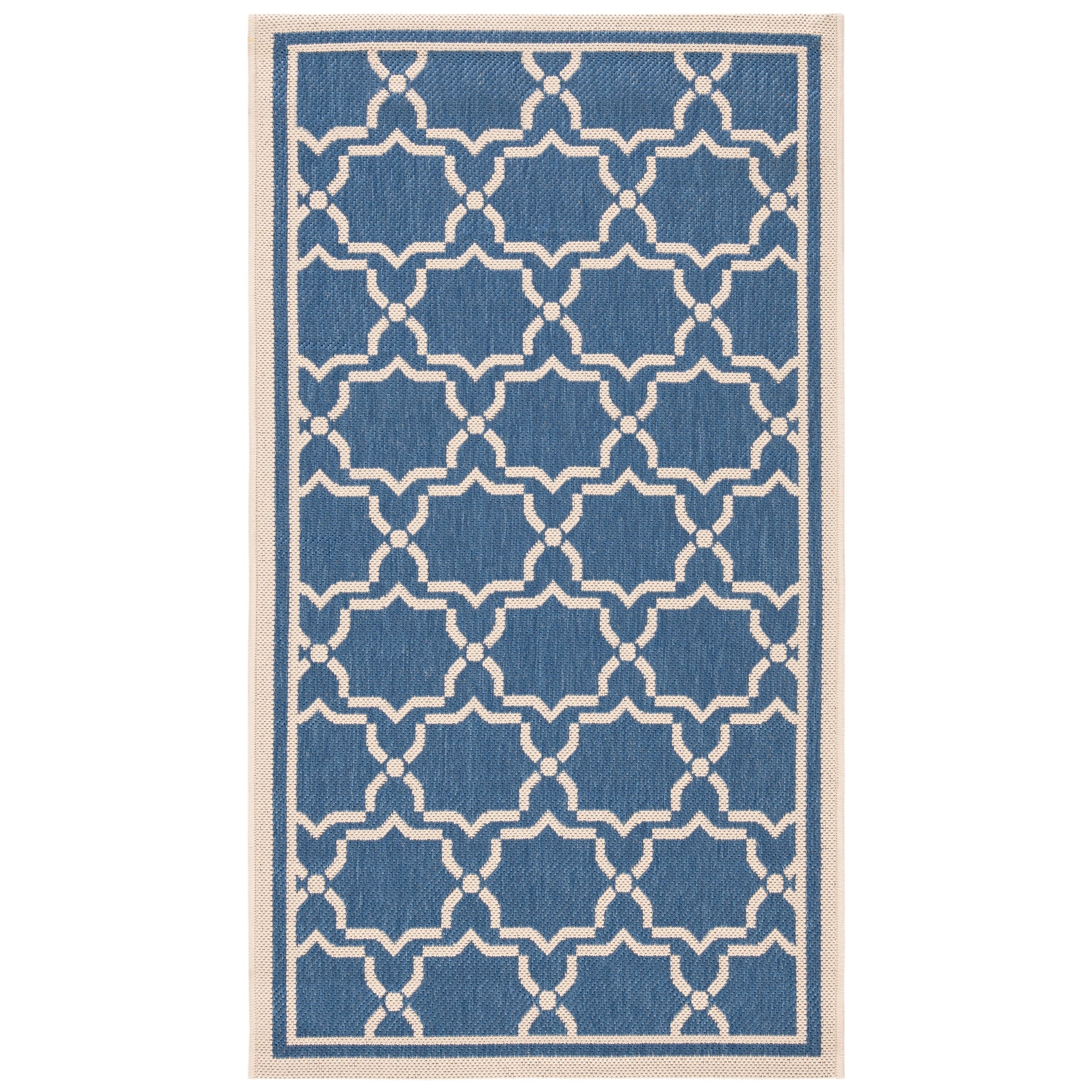 Tapis de jardin imperméable pour intérieur/extérieur SAFAVIEH Courtyard Gulsin