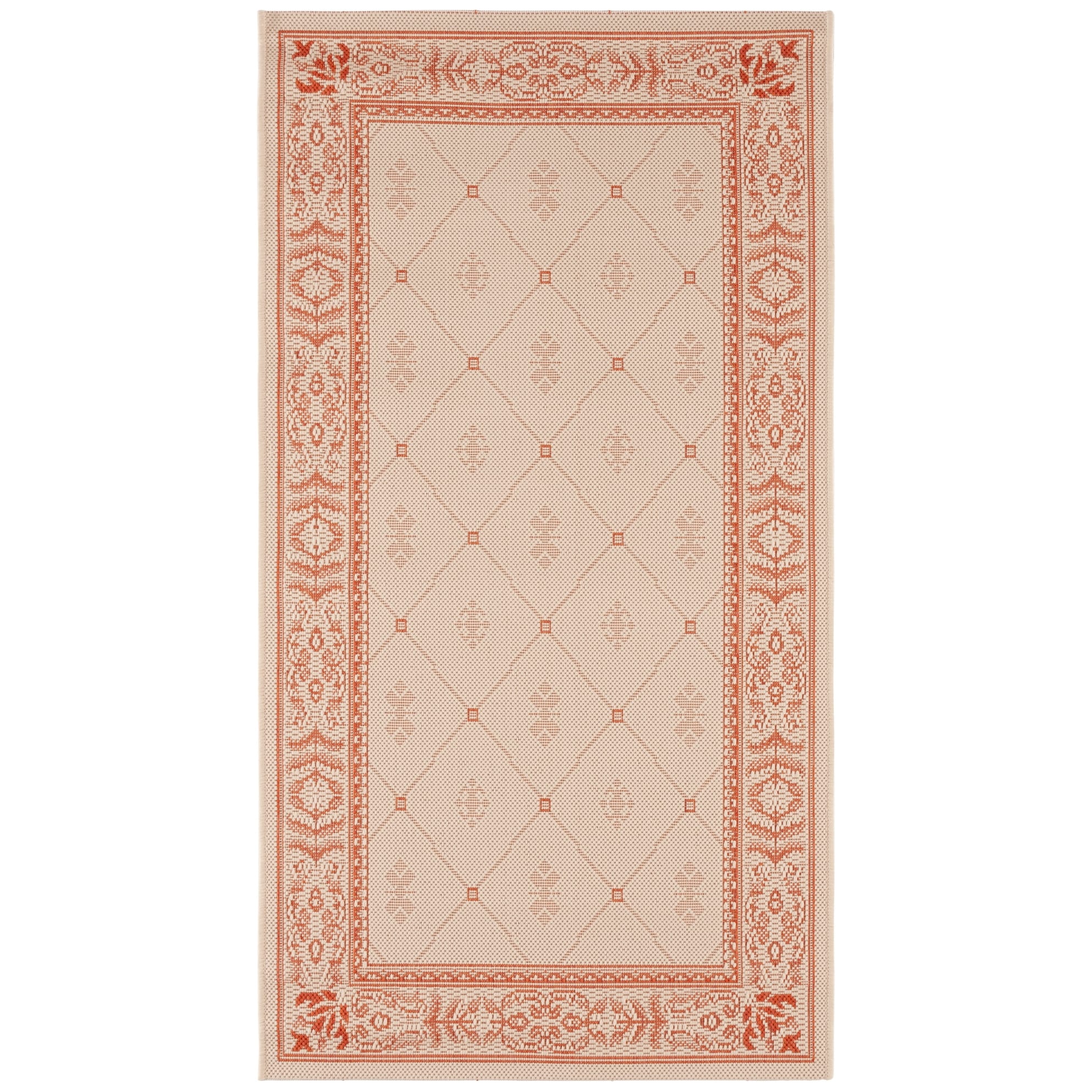 Tapis de jardin imperméable pour intérieur/extérieur SAFAVIEH Courtyard Hendrina