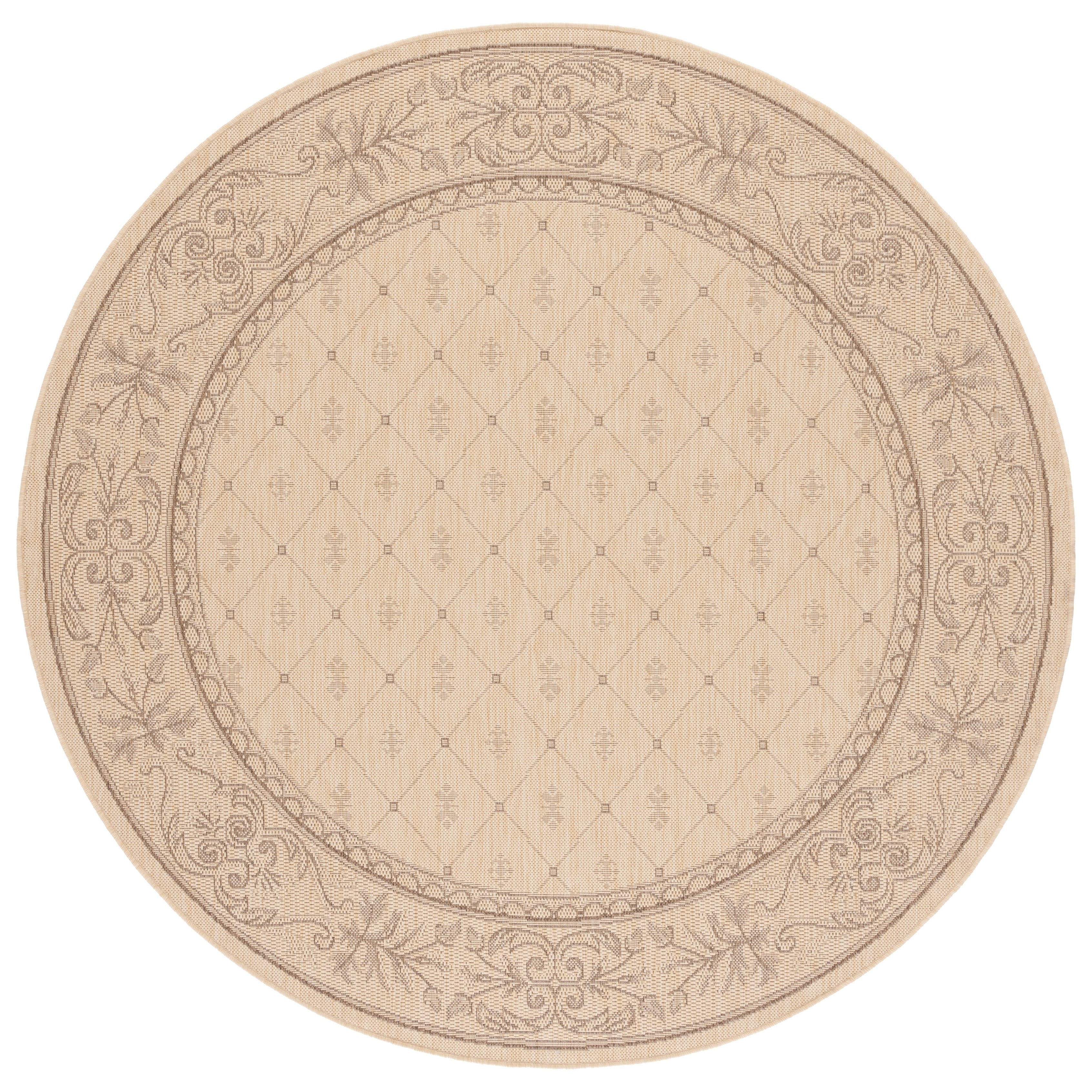 Tapis de jardin imperméable pour intérieur/extérieur SAFAVIEH Courtyard Hendrina