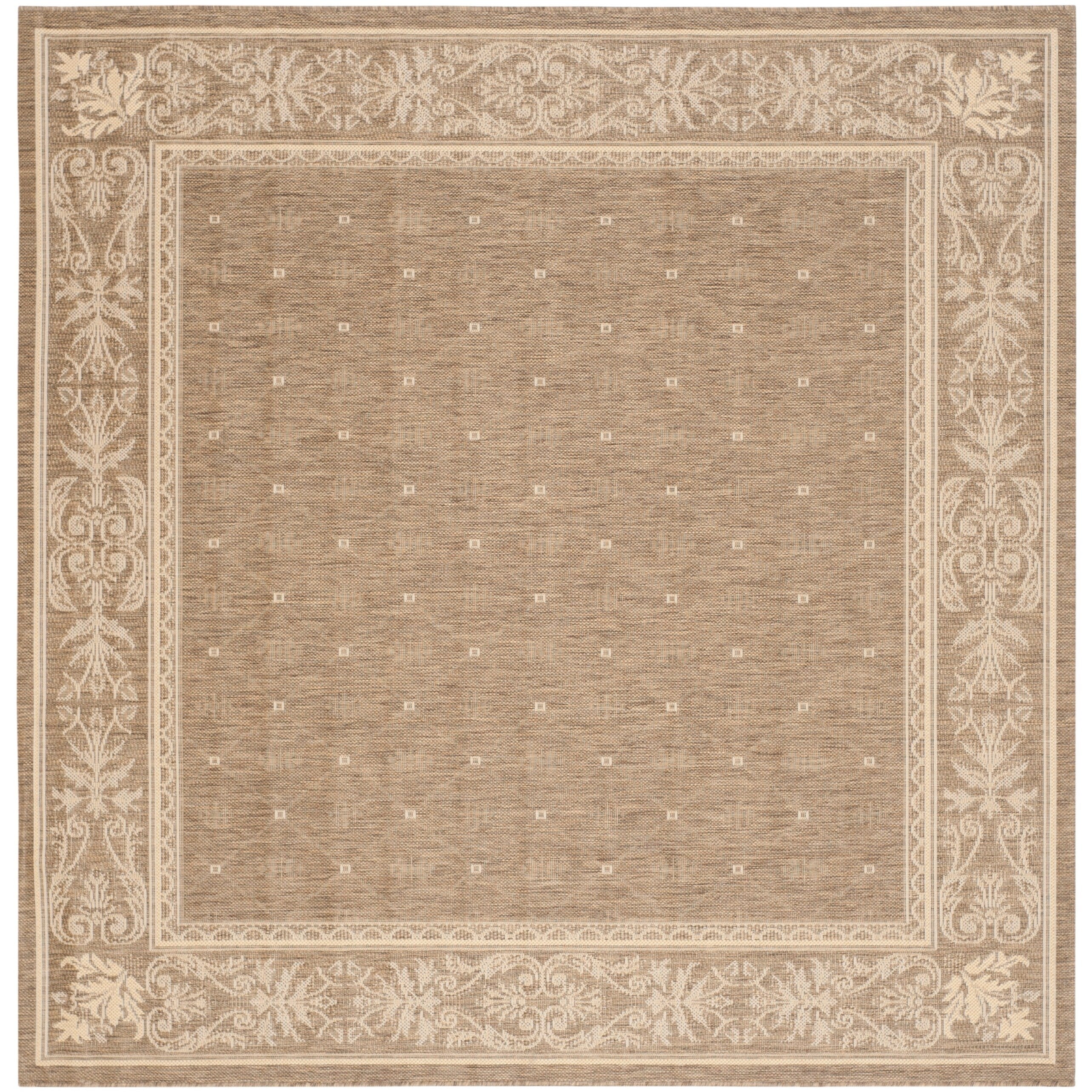 Tapis de jardin imperméable pour intérieur/extérieur SAFAVIEH Courtyard Hendrina