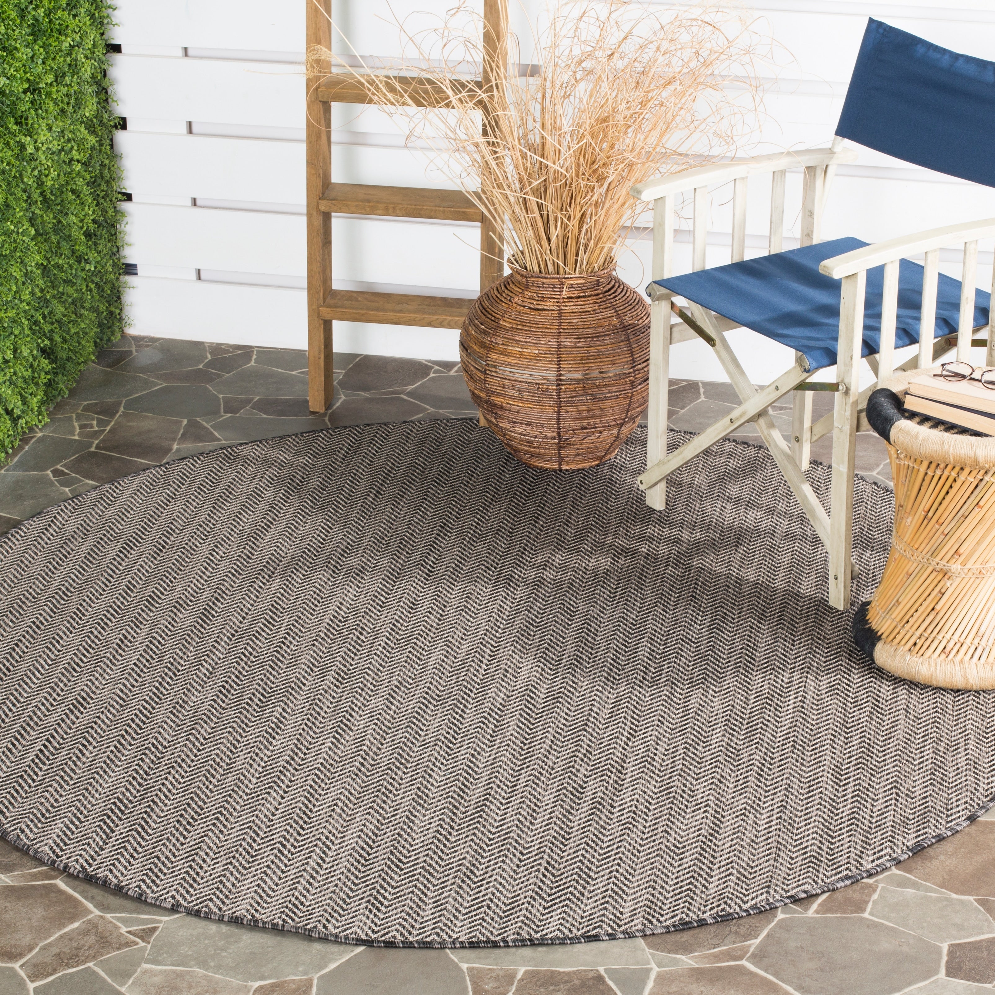 Tapis de jardin imperméable pour intérieur/extérieur SAFAVIEH Courtyard Ilmur